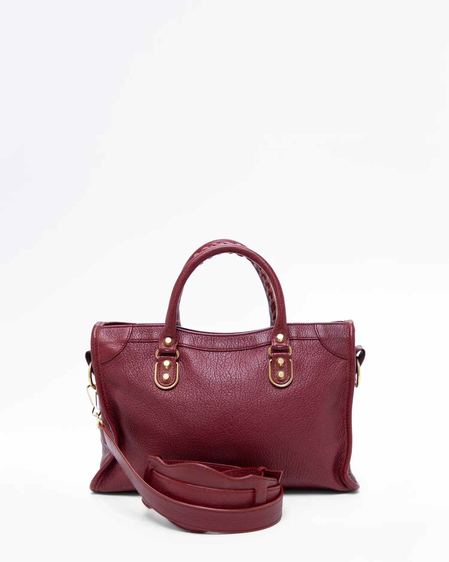 Metallic Edge Small Le City Bag
