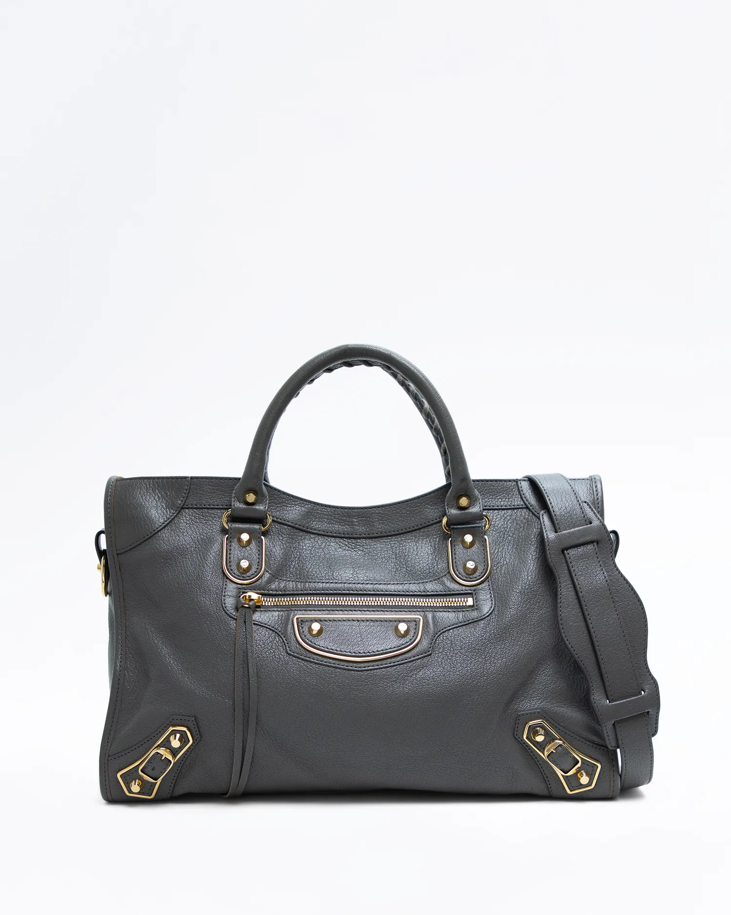 Metallic Edge Medium Le City Bag