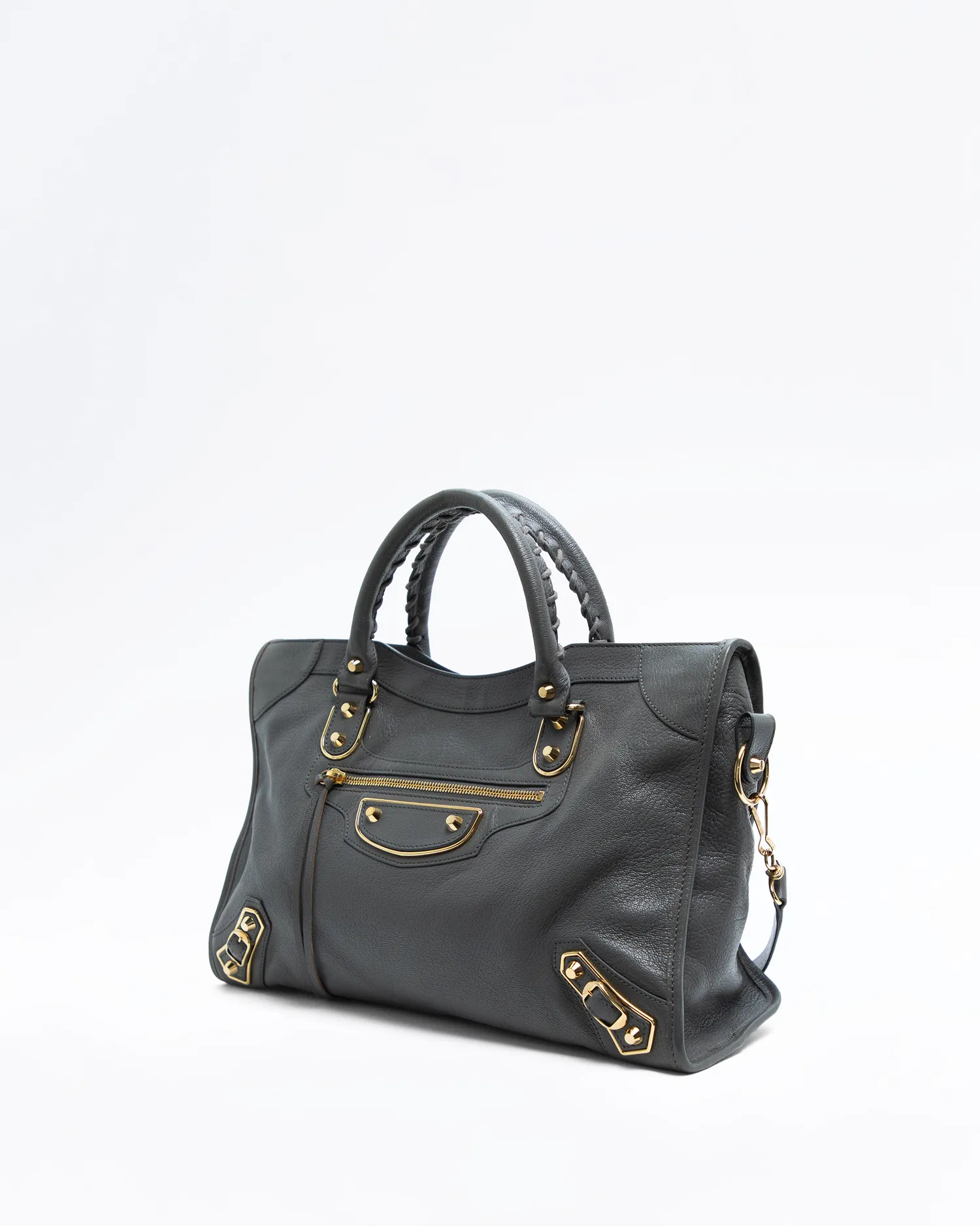 Metallic Edge Medium Le City Bag