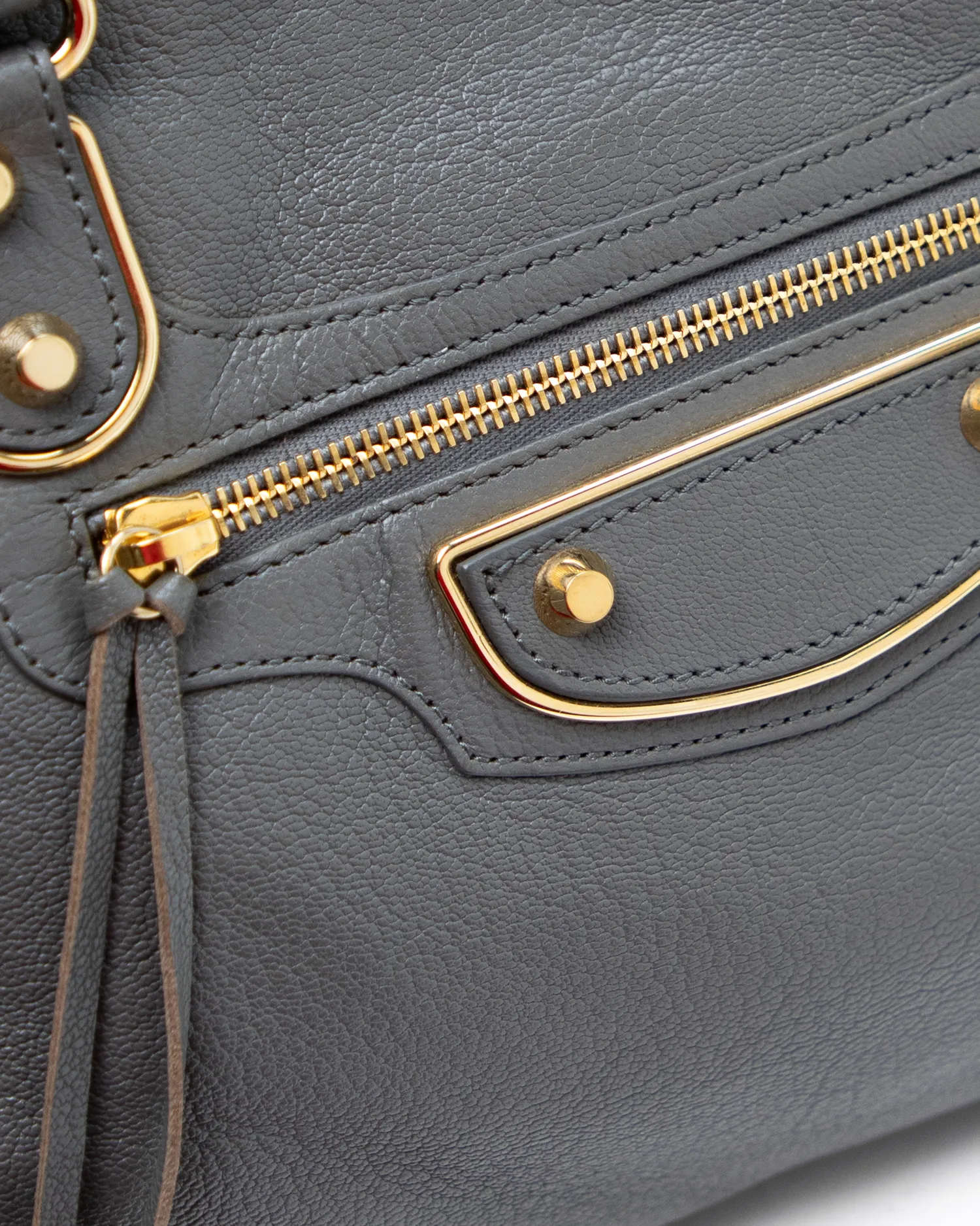 Metallic Edge Medium Le City Bag