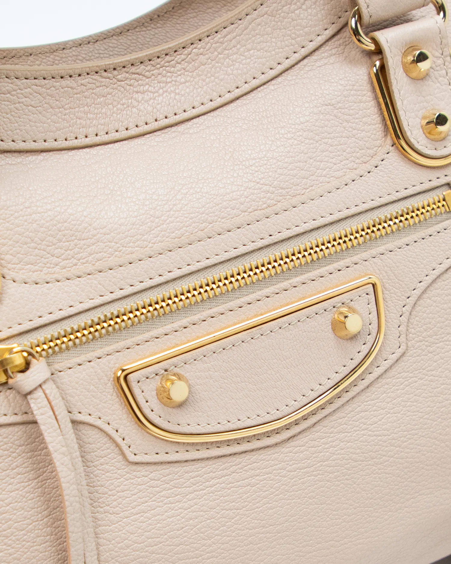 Metallic Edge Medium Le City Bag