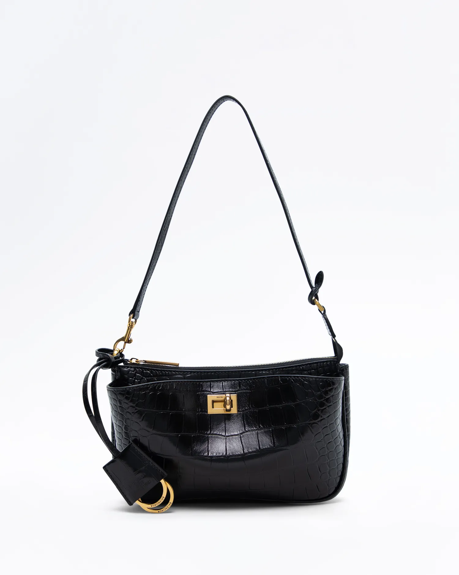 Croc-Embossed Rodeo Sling Pochette