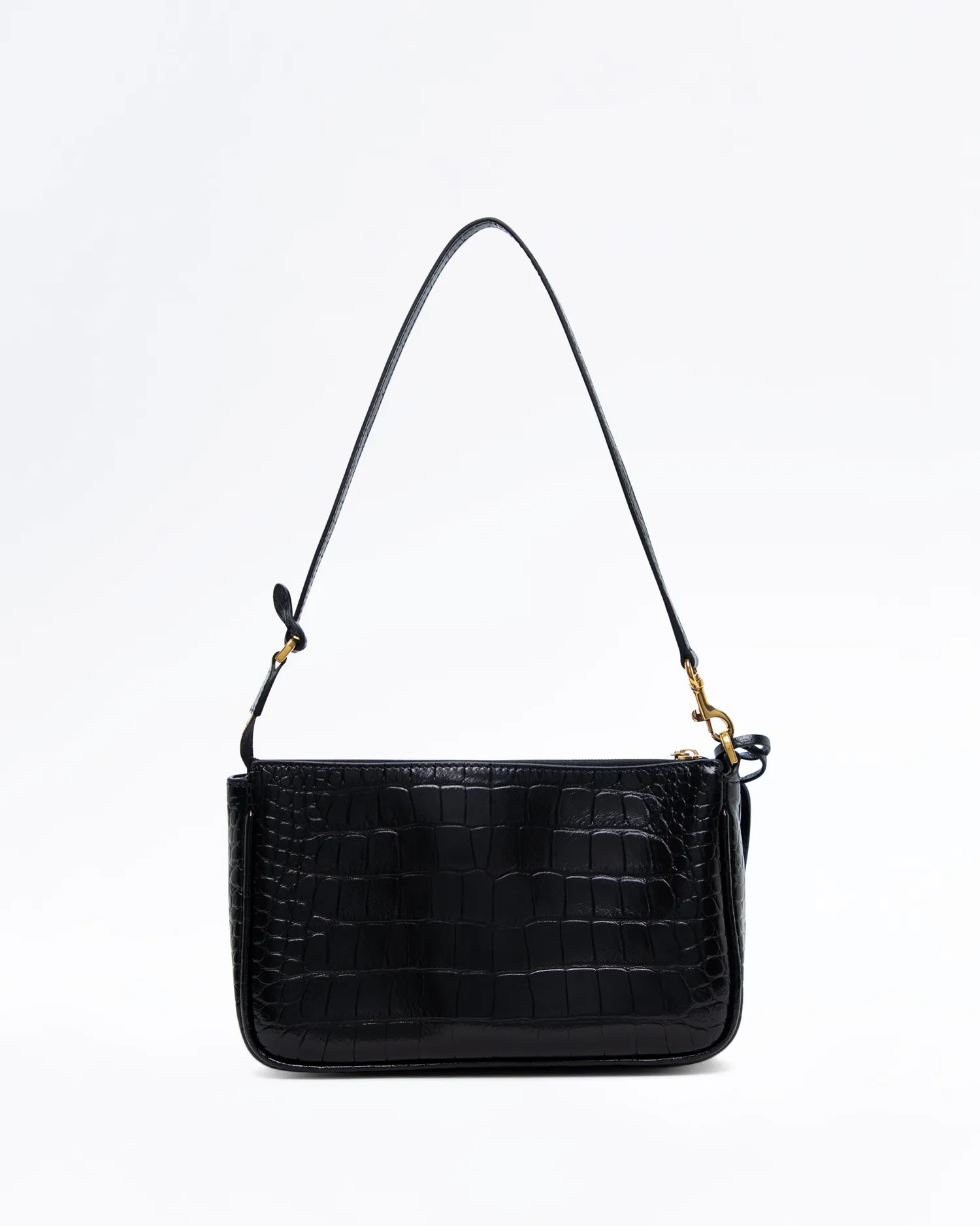 Croc-Embossed Rodeo Sling Pochette