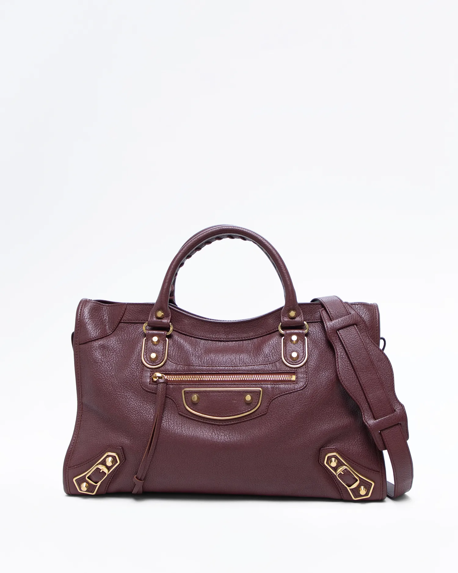 Metallic Edge Medium Le City Bag