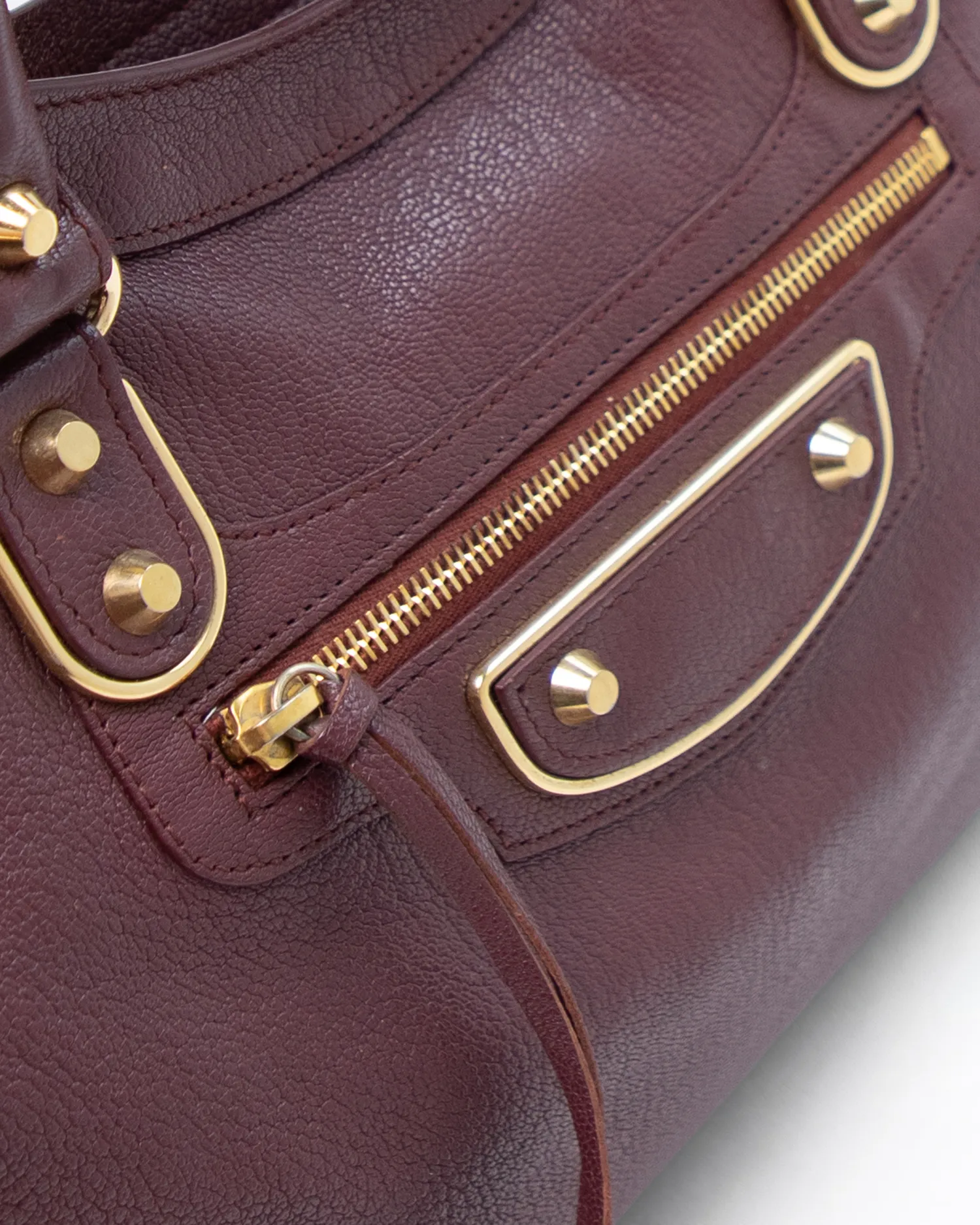 Metallic Edge Medium Le City Bag