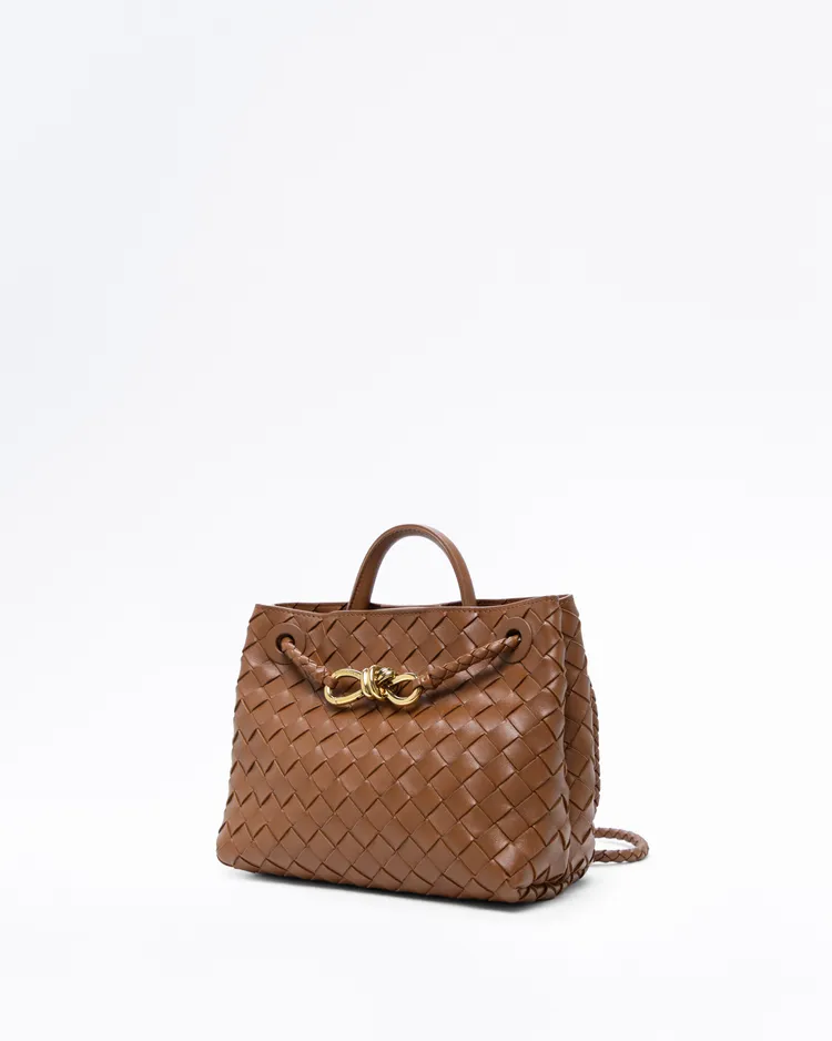 Alternate view angle of Small Andiamo Top Handle Bag