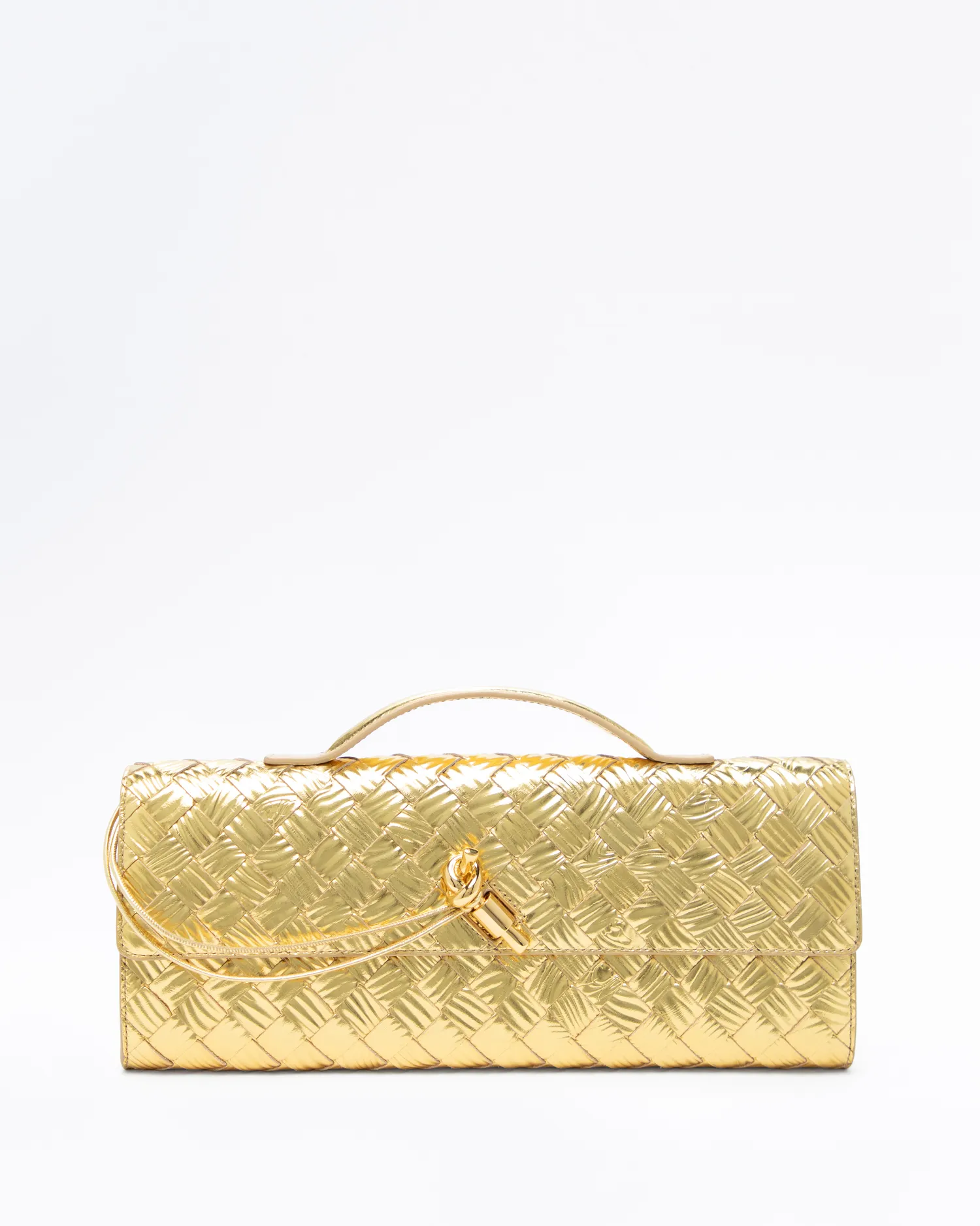 Metallic Andiamo Clutch
