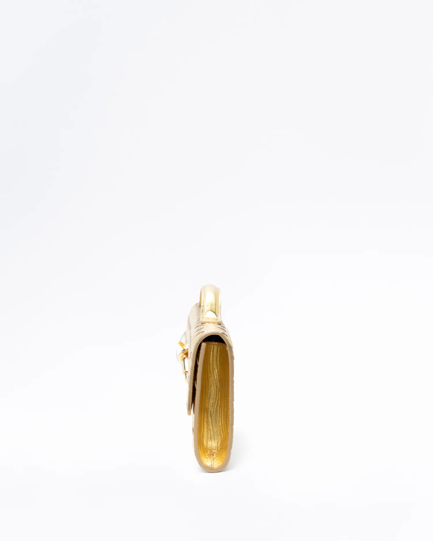 Metallic Andiamo Clutch