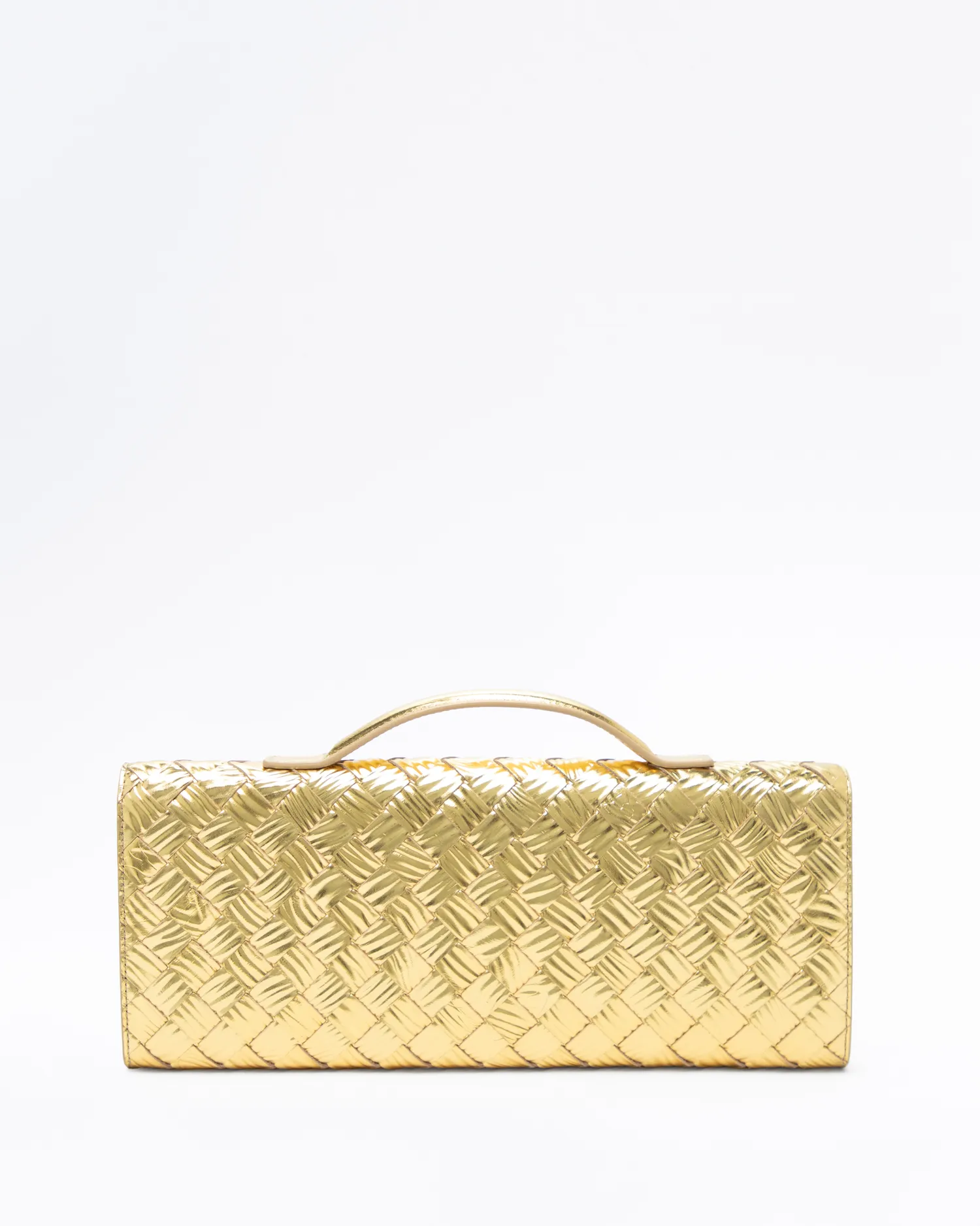 Metallic Andiamo Clutch