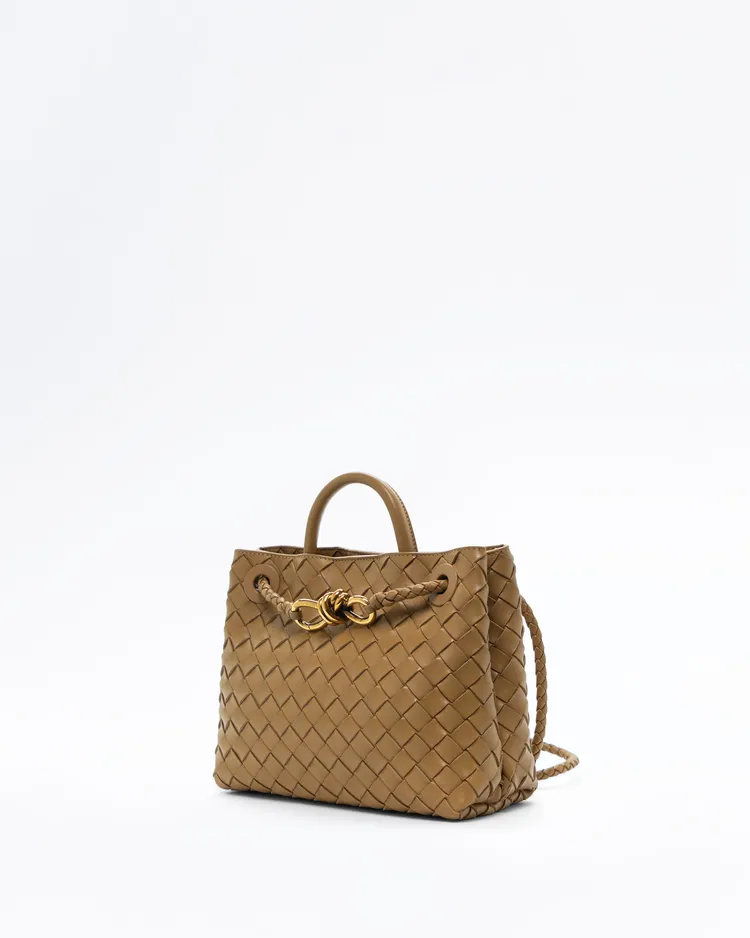 Alternate view angle of Small Andiamo Top Handle Bag