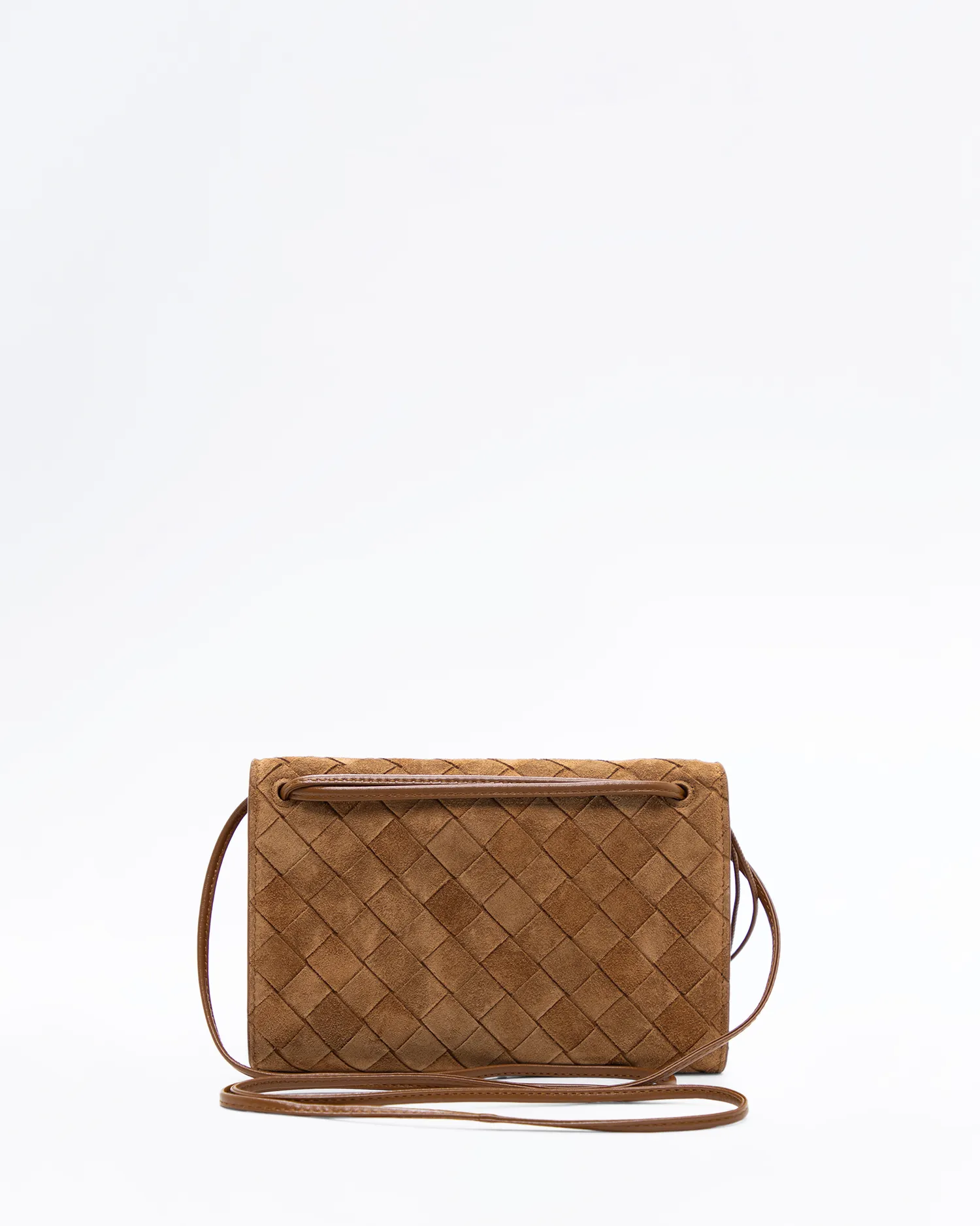 Suede Andiamo Pouch on Strap