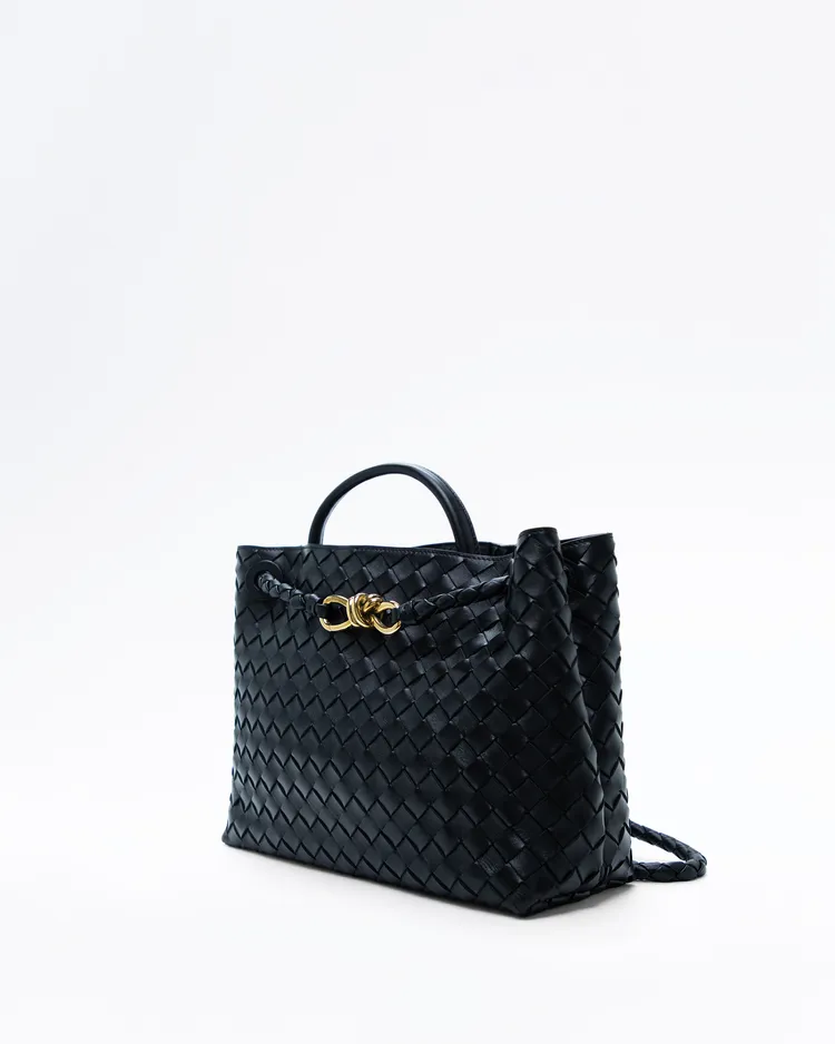 Alternate view angle of Medium Andiamo Top Handle Bag