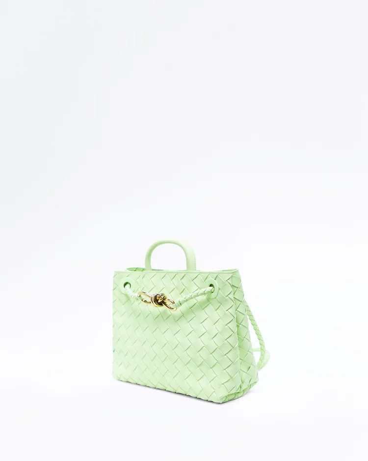 Alternate view angle of Small Andiamo Top Handle Bag