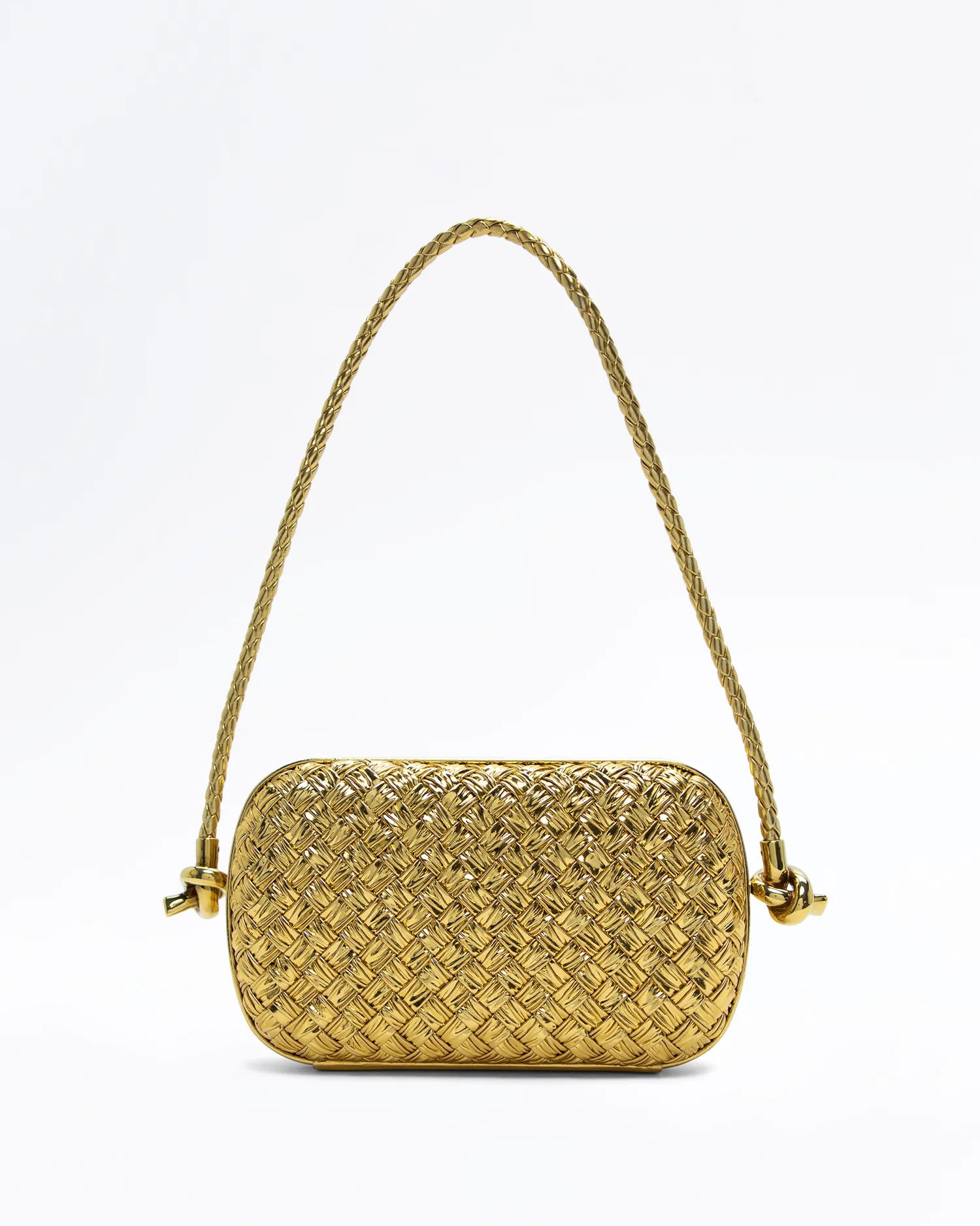 Knot Minaudiere Clutch on Strap