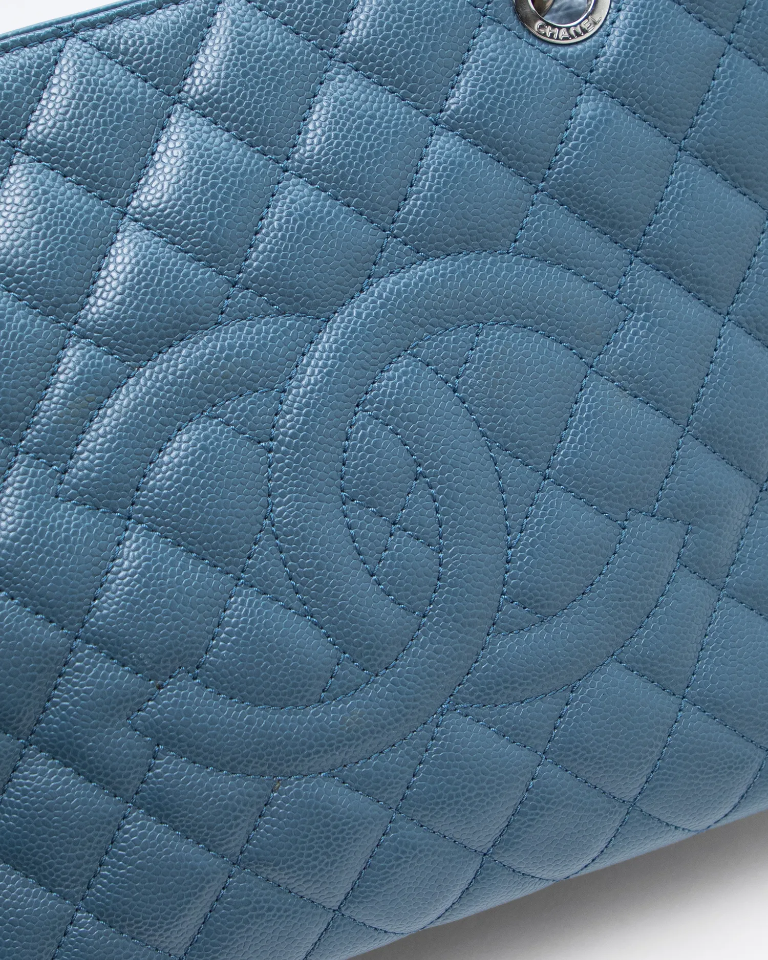Caviar Quilted Grand Shopping Tote