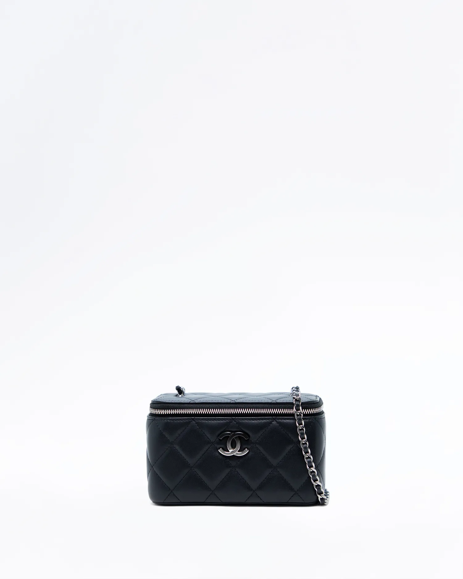 Lambskin Ombre CC Vanity with Chain