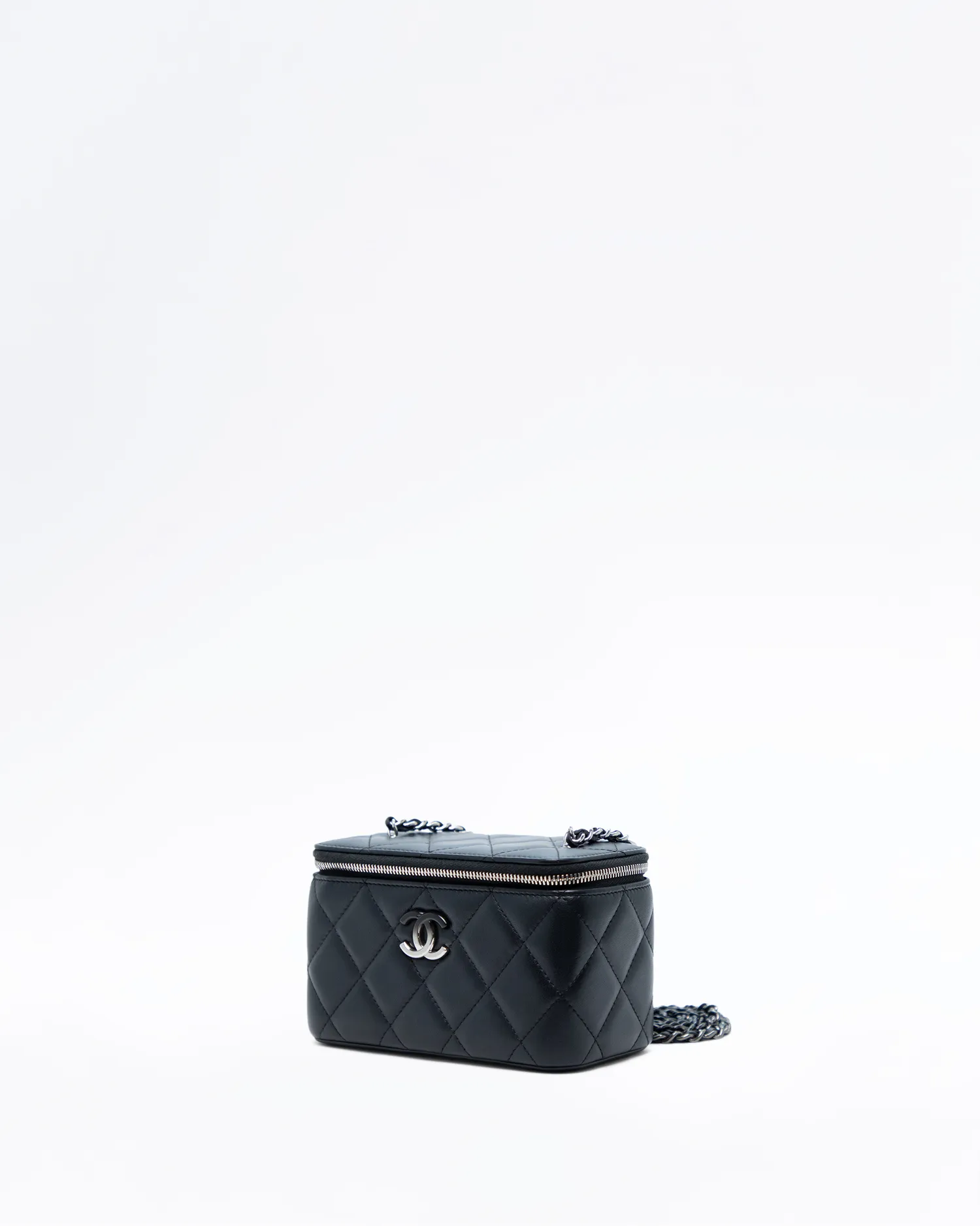 Lambskin Ombre CC Vanity with Chain