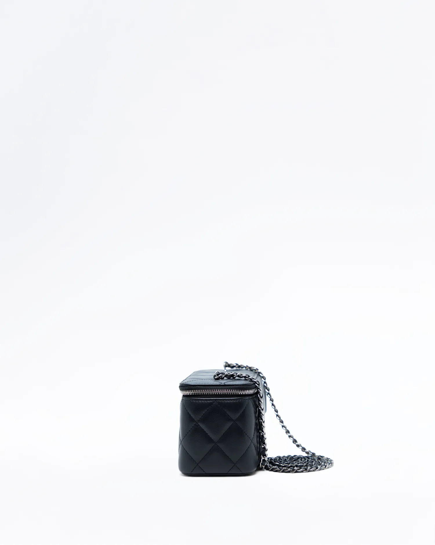 Lambskin Ombre CC Vanity with Chain
