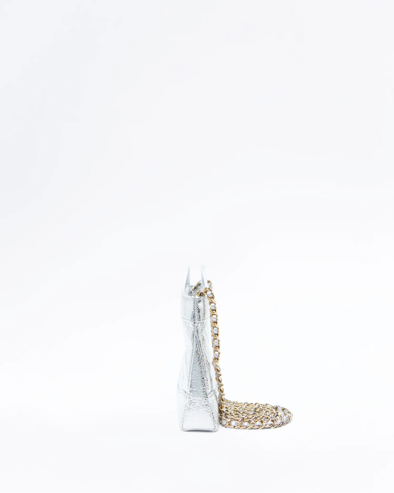 Metallic Chanel 31 Nano Shopping Bag