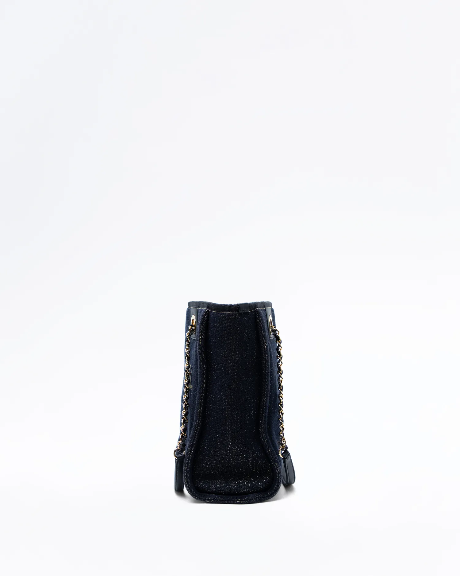 Raffia Deauville Mini Shopping Tote