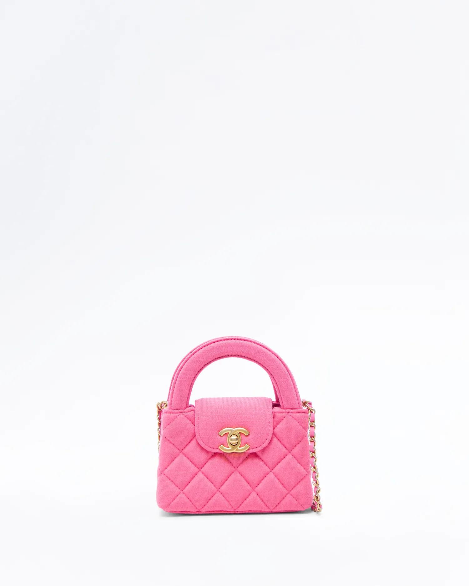 Jersey Kelly Clutch with Chain