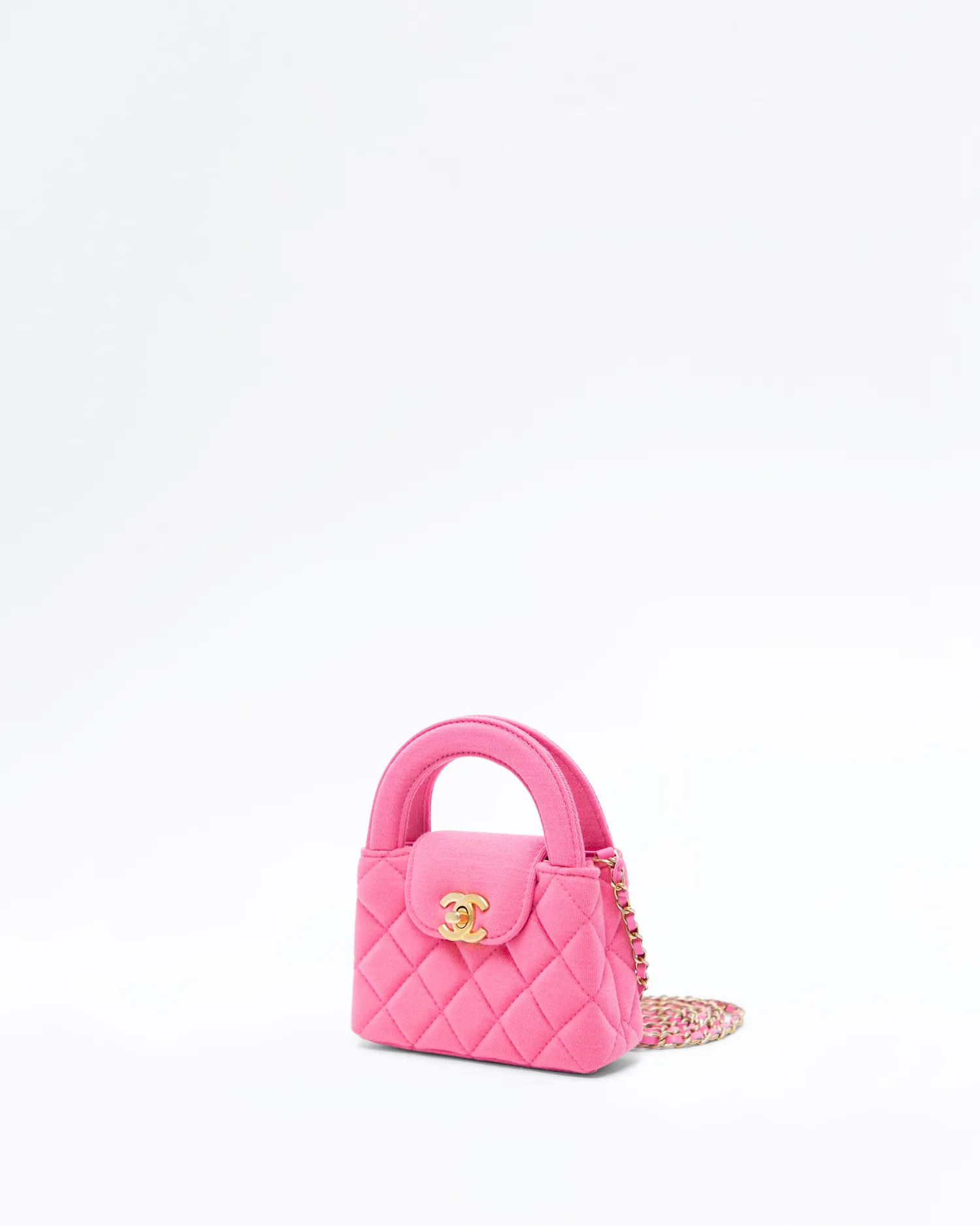 Jersey Kelly Clutch with Chain