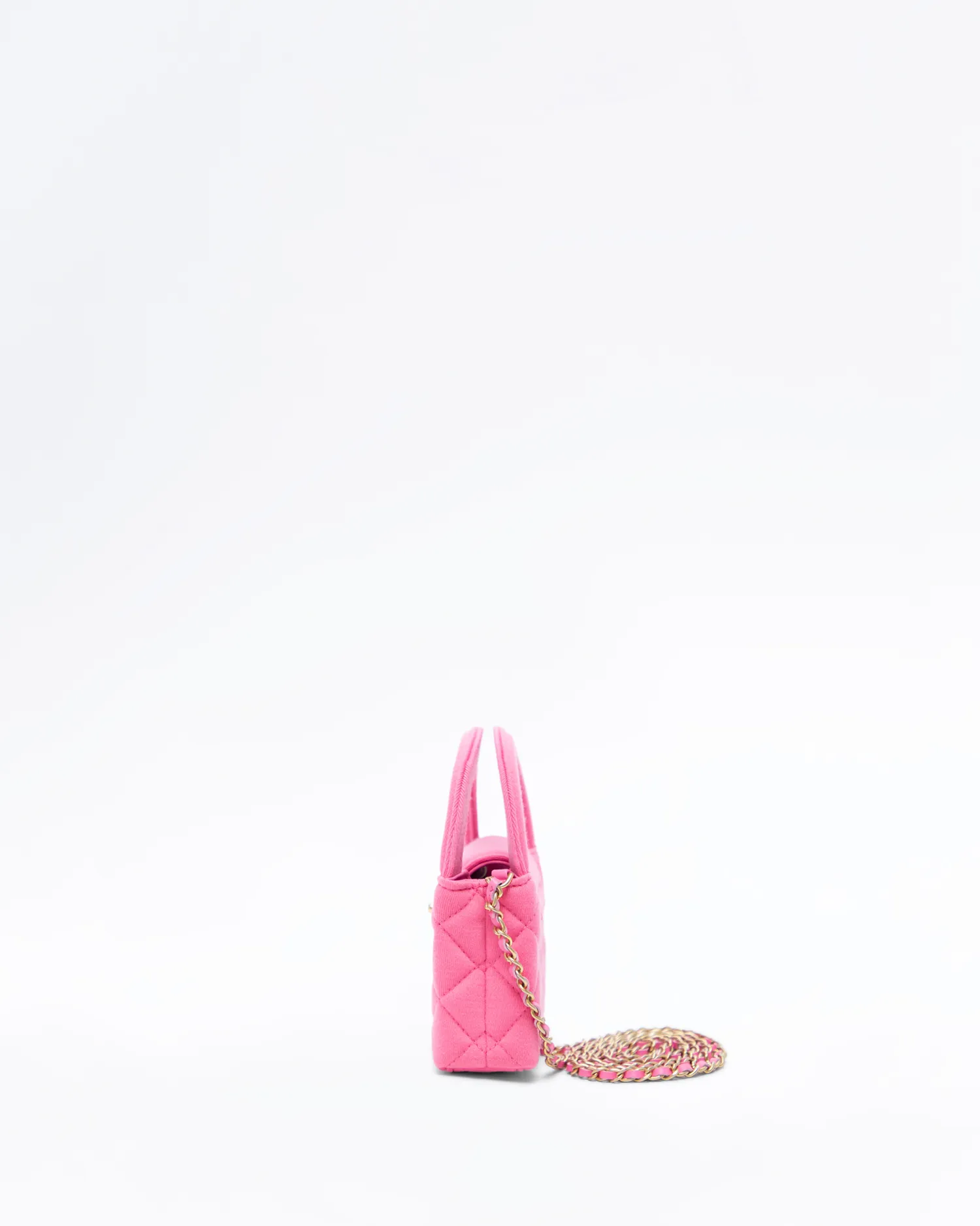 Jersey Kelly Clutch with Chain