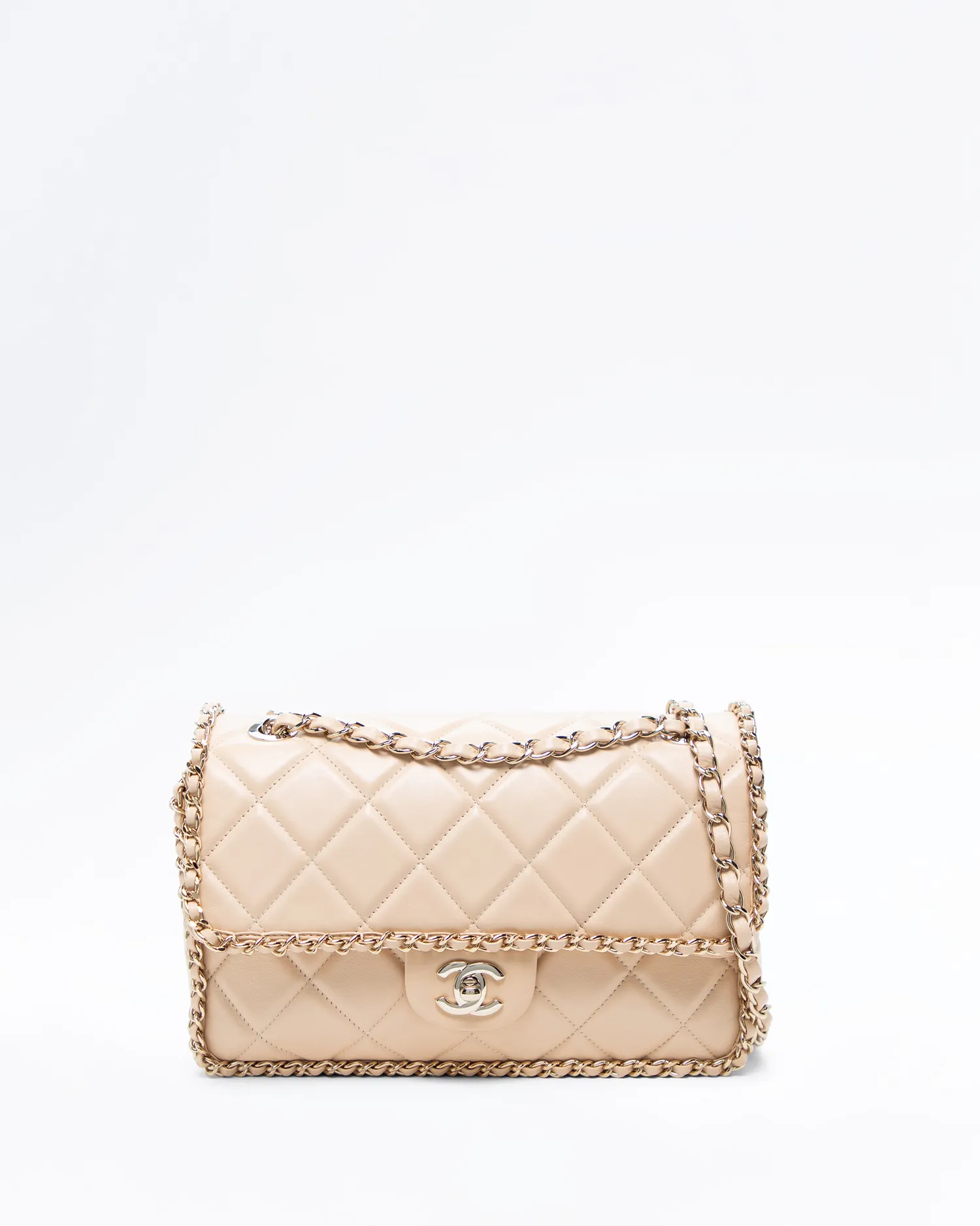 Running Chain Around Medium Flap Bag