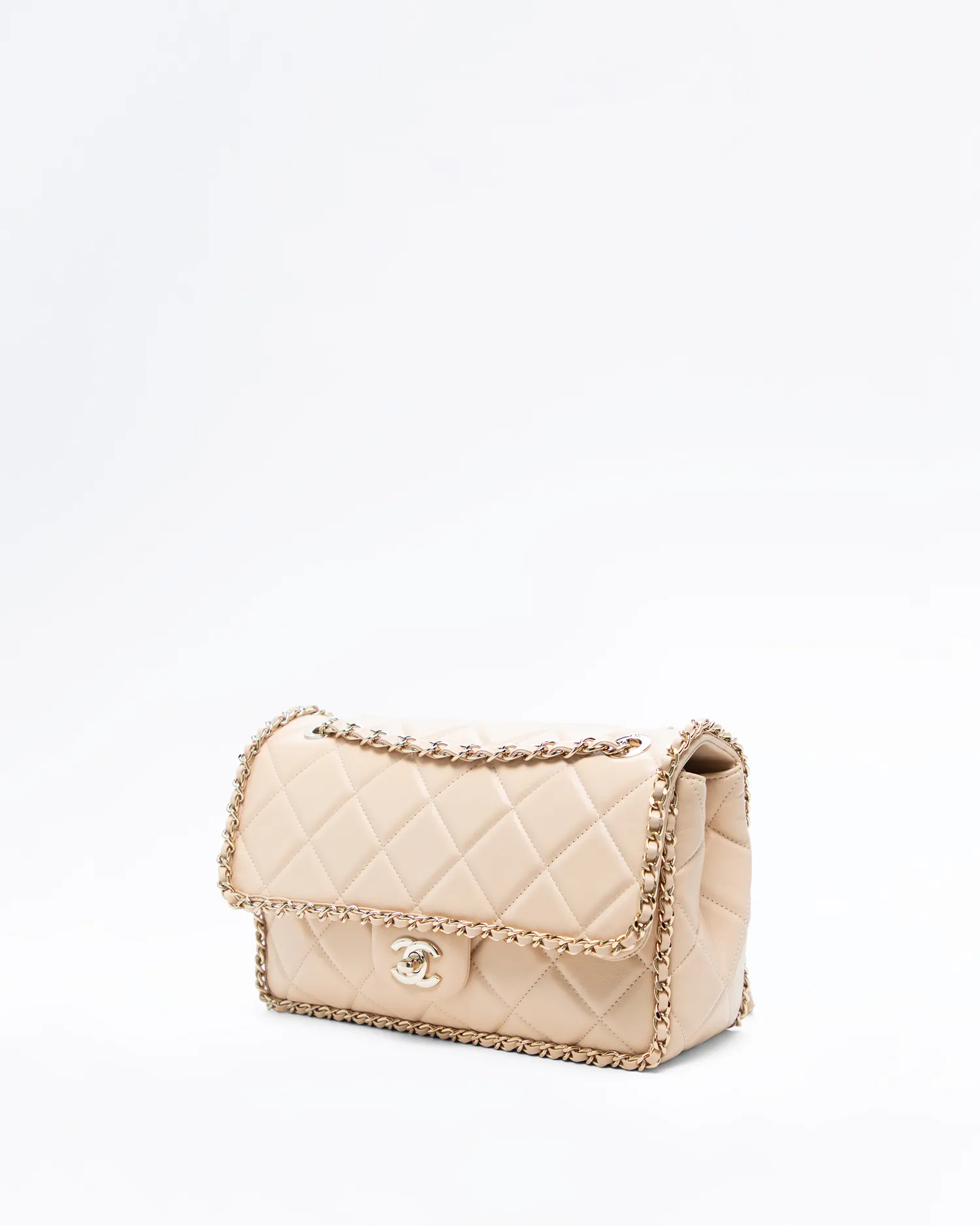 Running Chain Around Medium Flap Bag