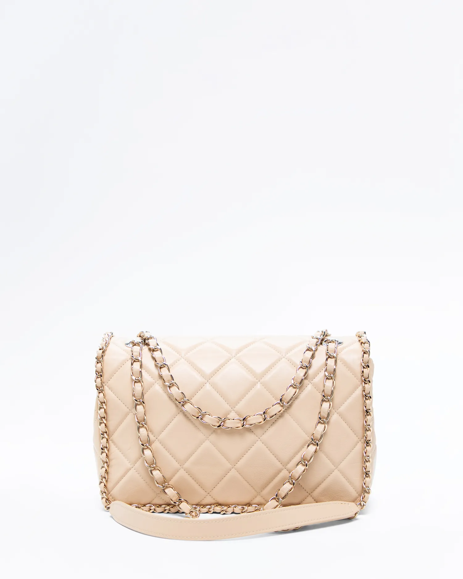 Running Chain Around Medium Flap Bag