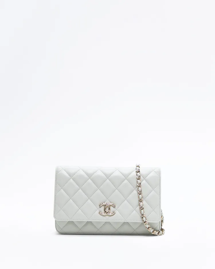 Caviar CC Logo Wallet on a Chain