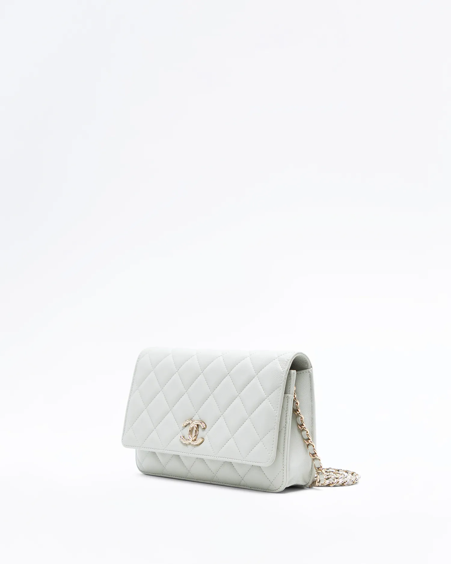 Caviar CC Logo Wallet on a Chain