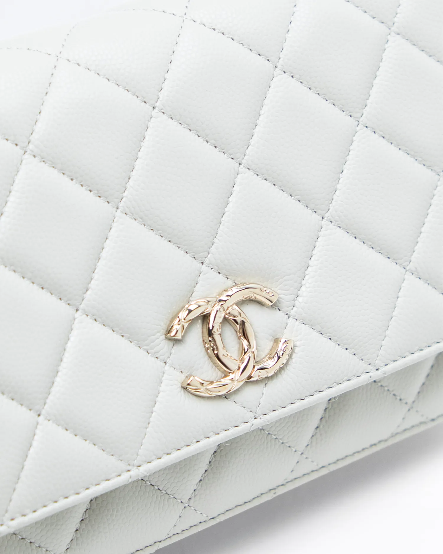 Caviar CC Logo Wallet on a Chain