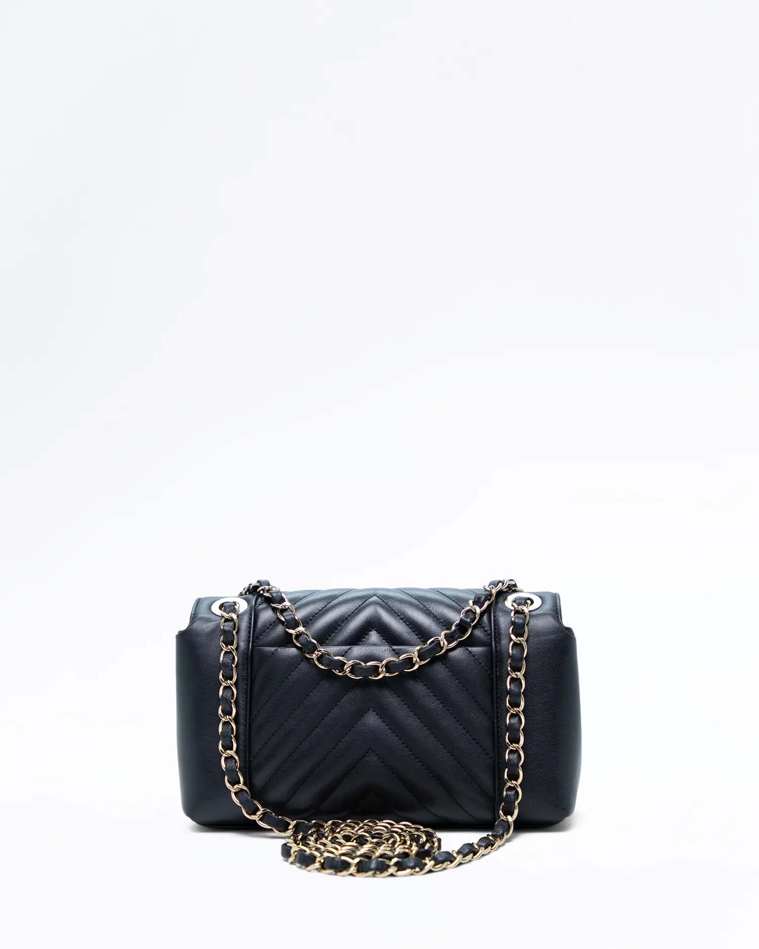 Chevron Daily Small Flap Bag