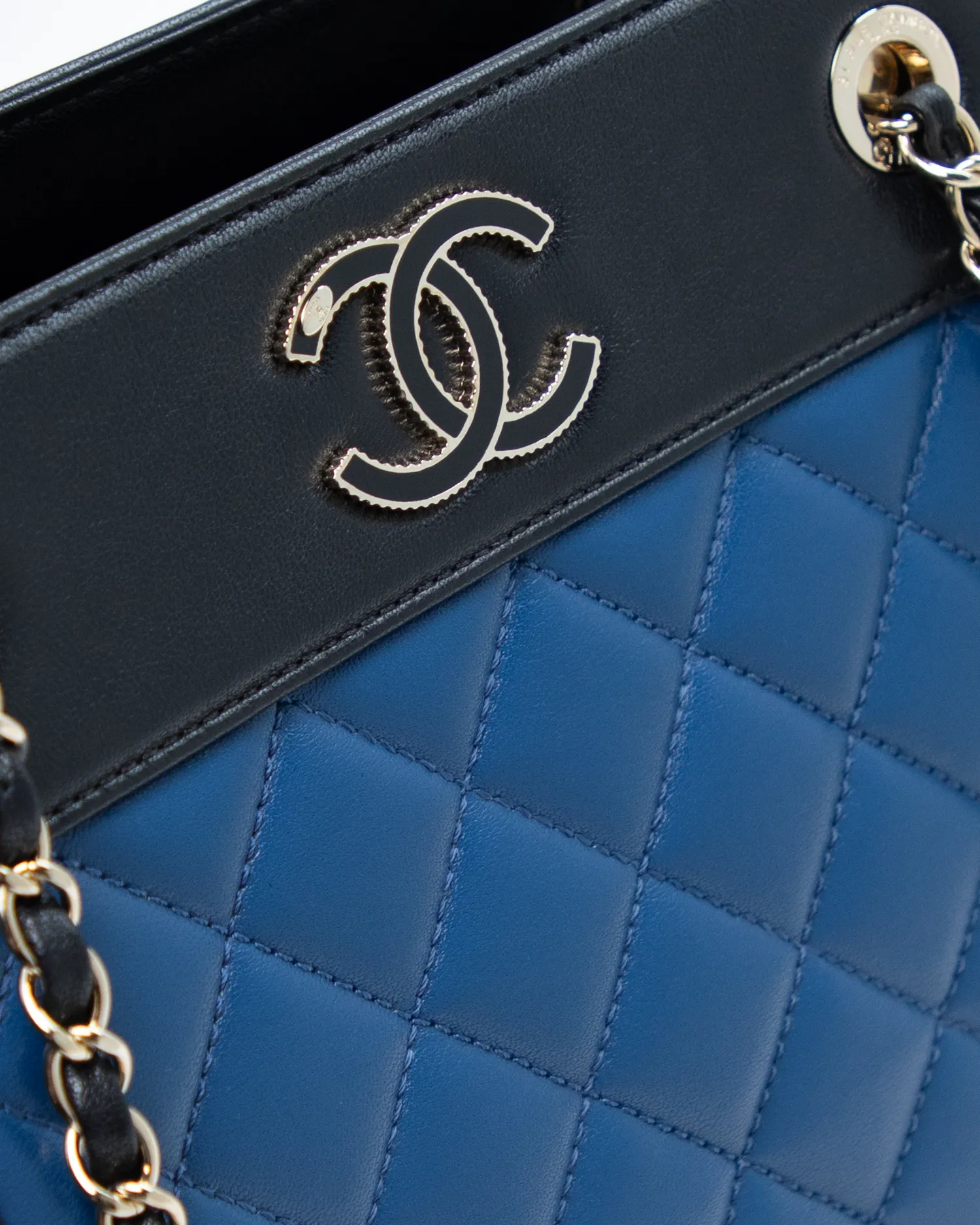 Quilted Vintage Mademoiselle Shopping Tote