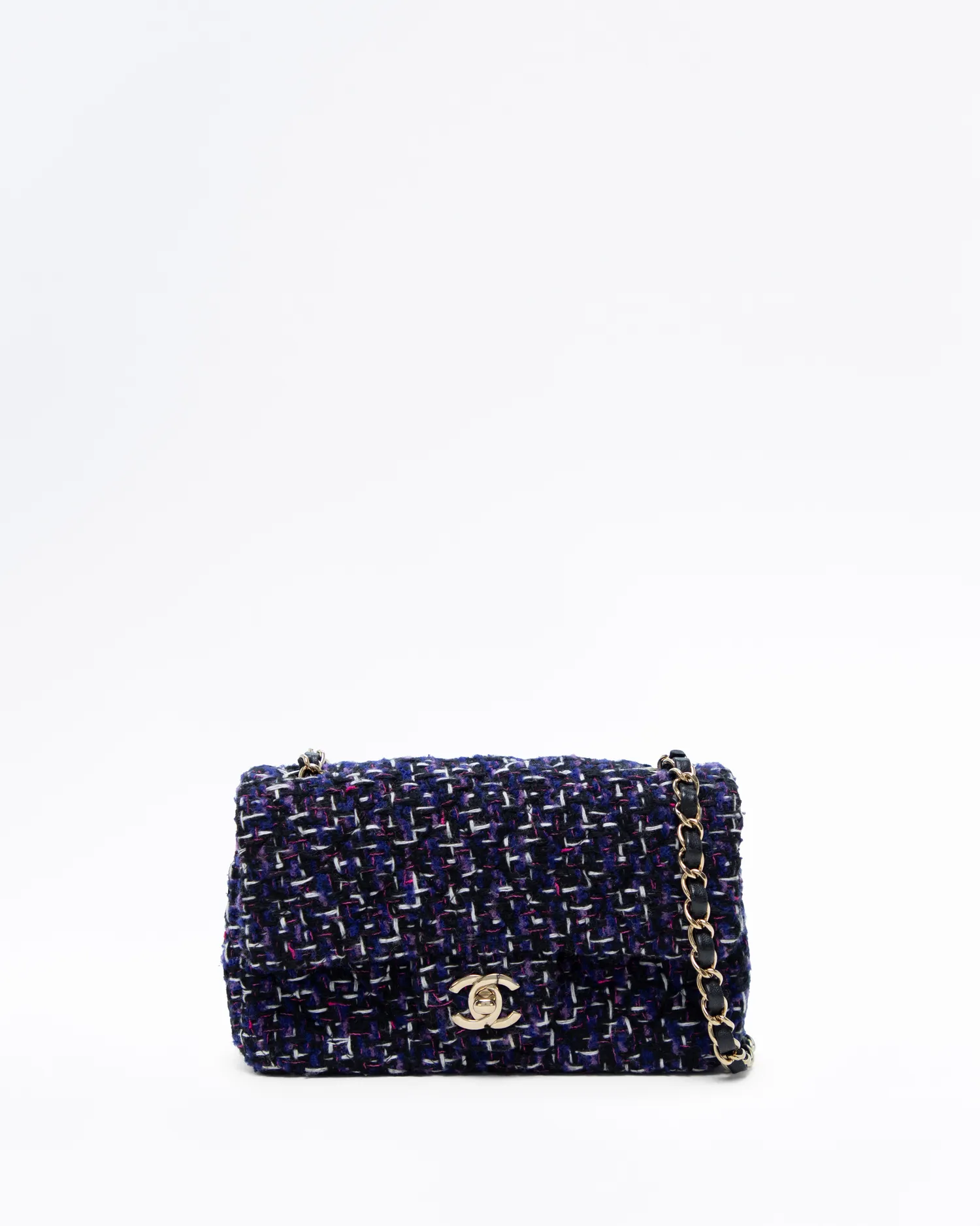 Tweed Mini Classic Flap Bag