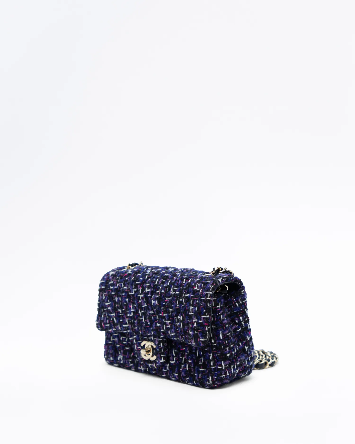 Tweed Mini Classic Flap Bag