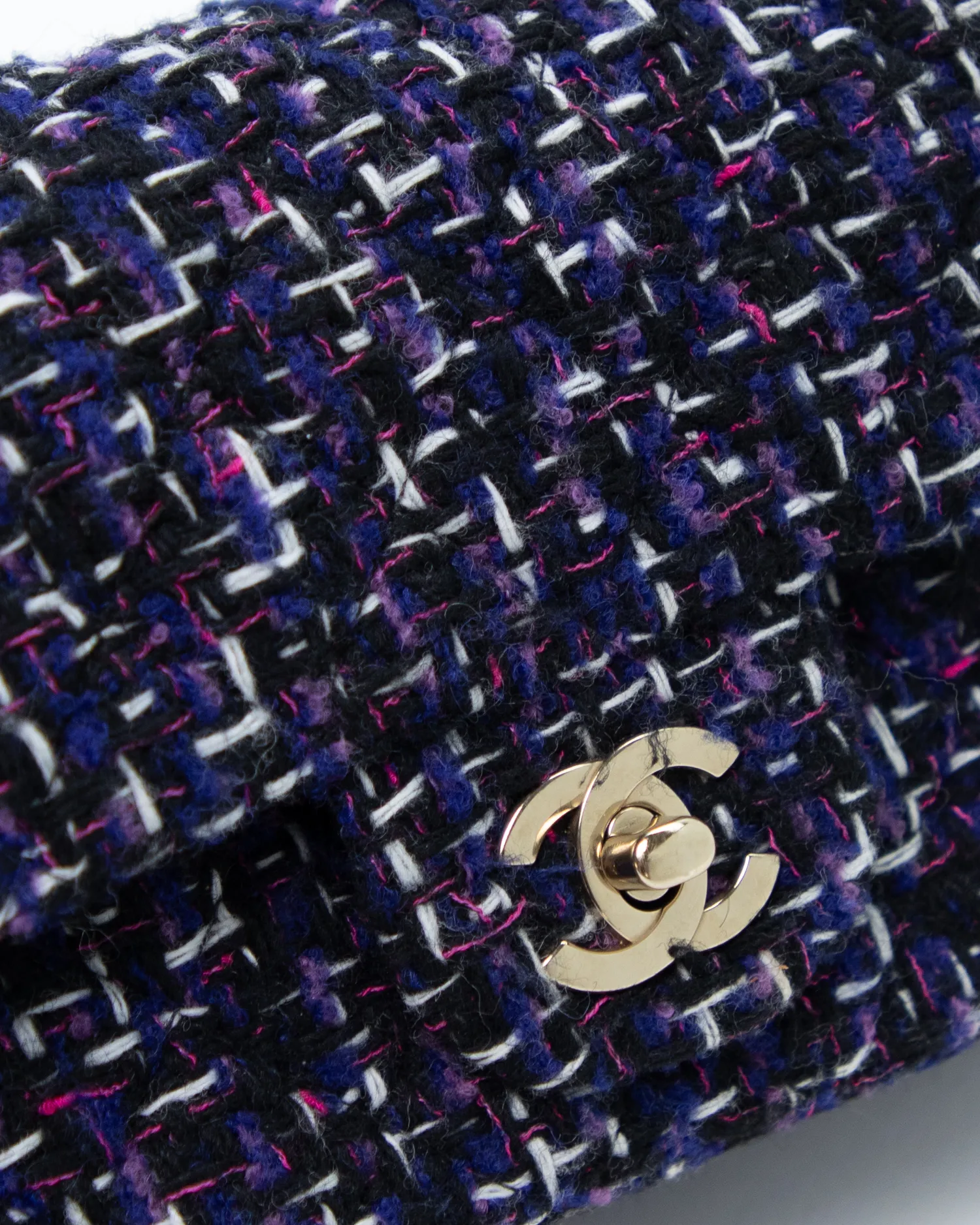 Tweed Mini Classic Flap Bag