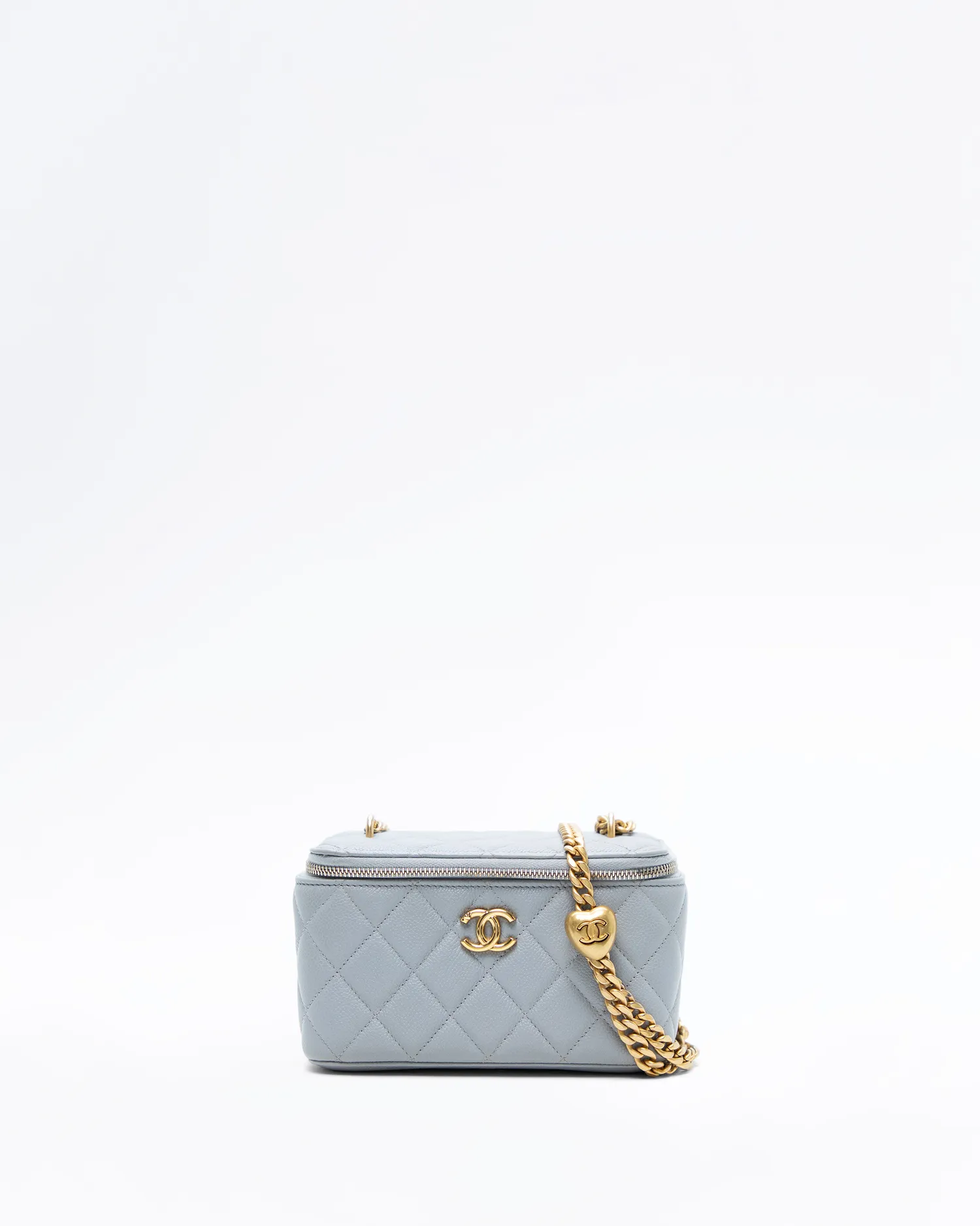 Caviar Quilted Sweetheart Crush Vanity