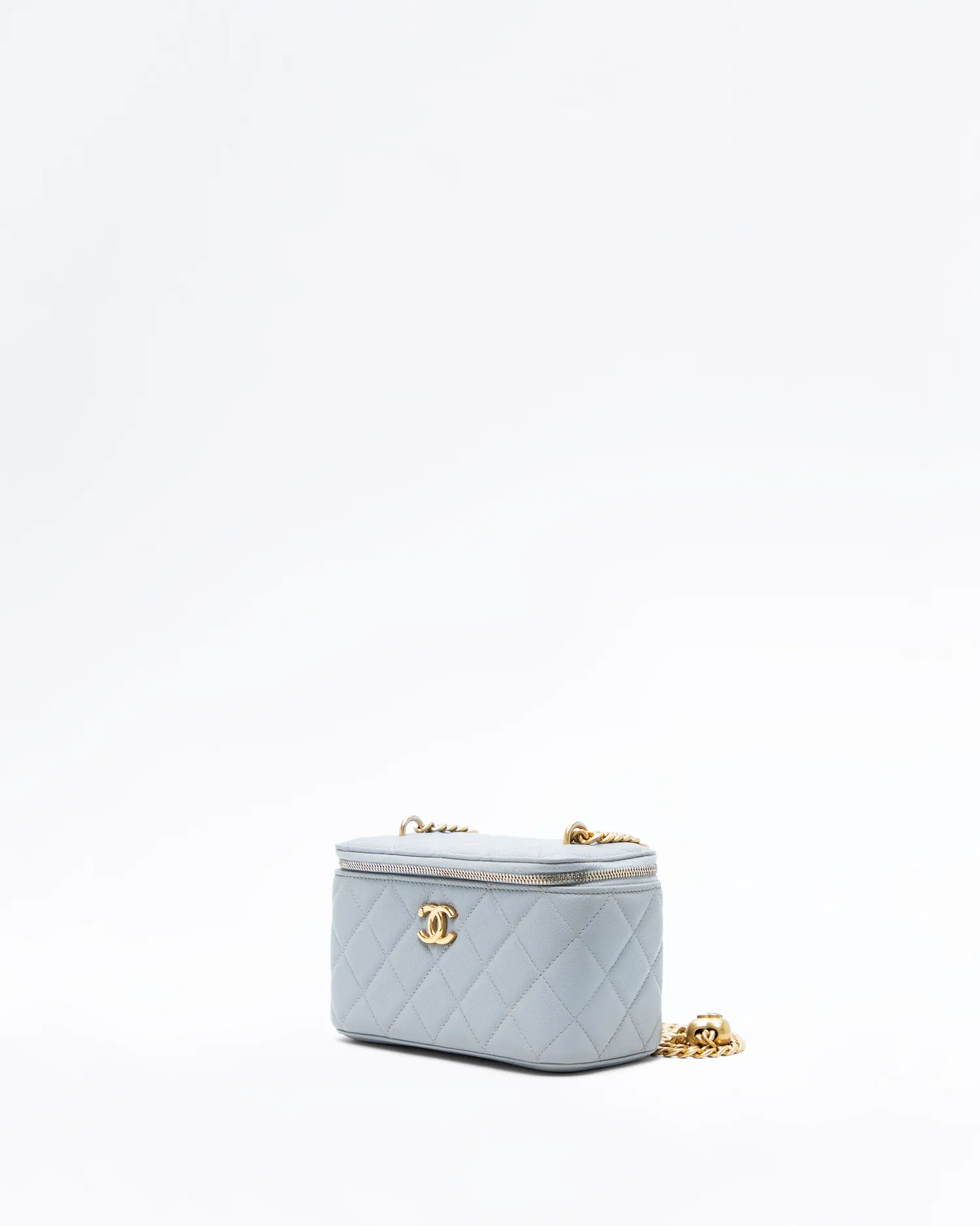 Caviar Quilted Sweetheart Crush Vanity
