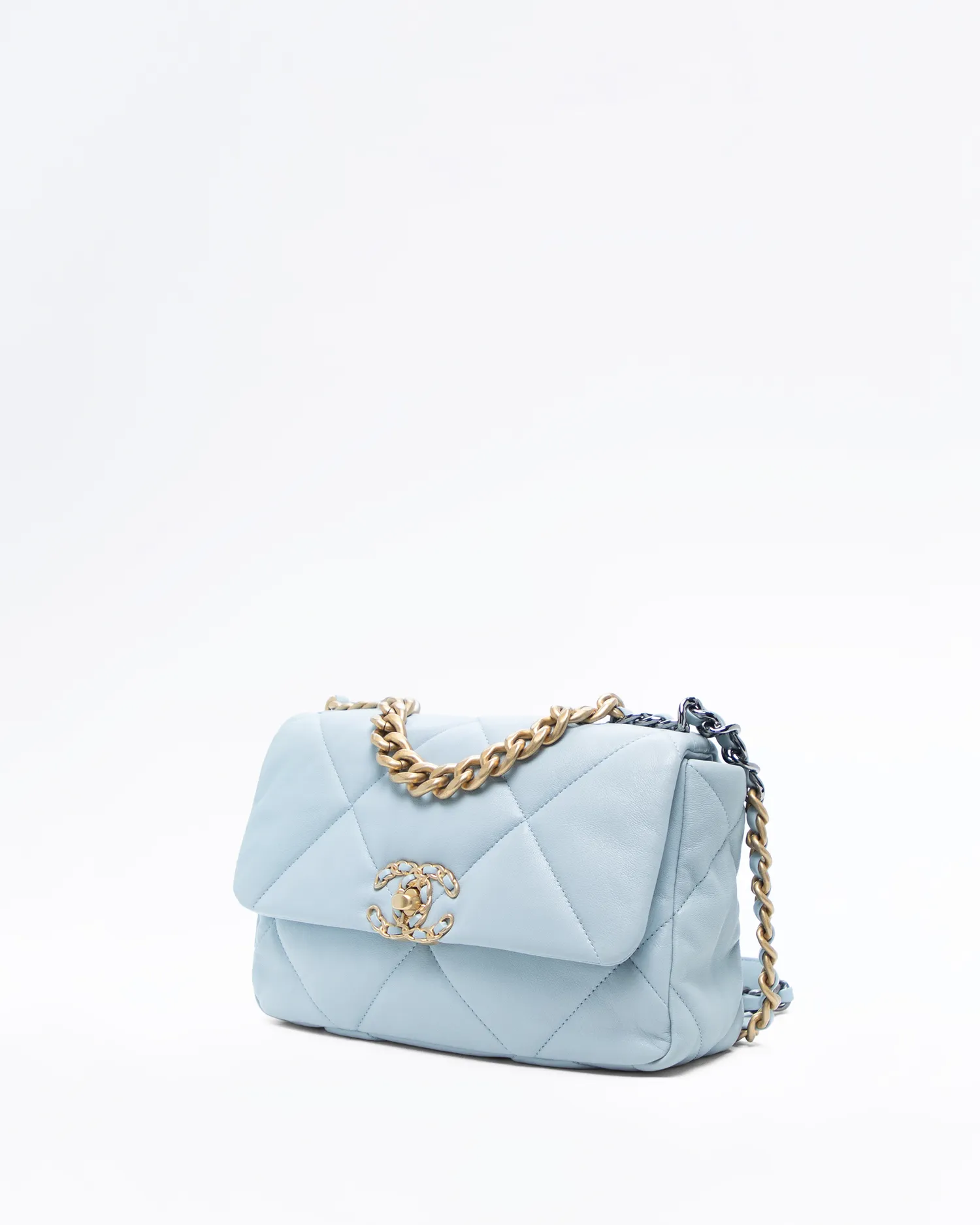 Lambskin Chanel 19 Flap Bag