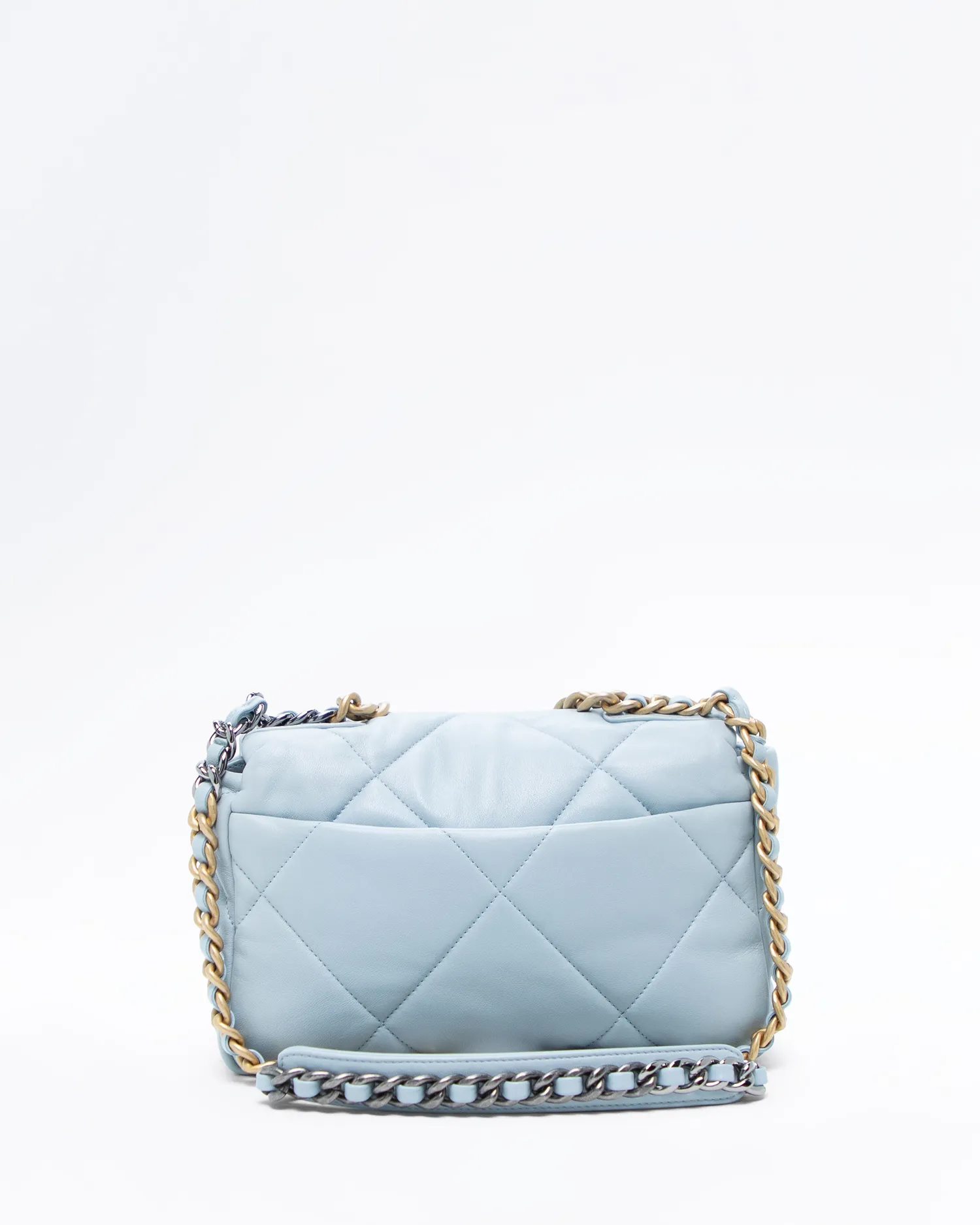 Lambskin Chanel 19 Flap Bag