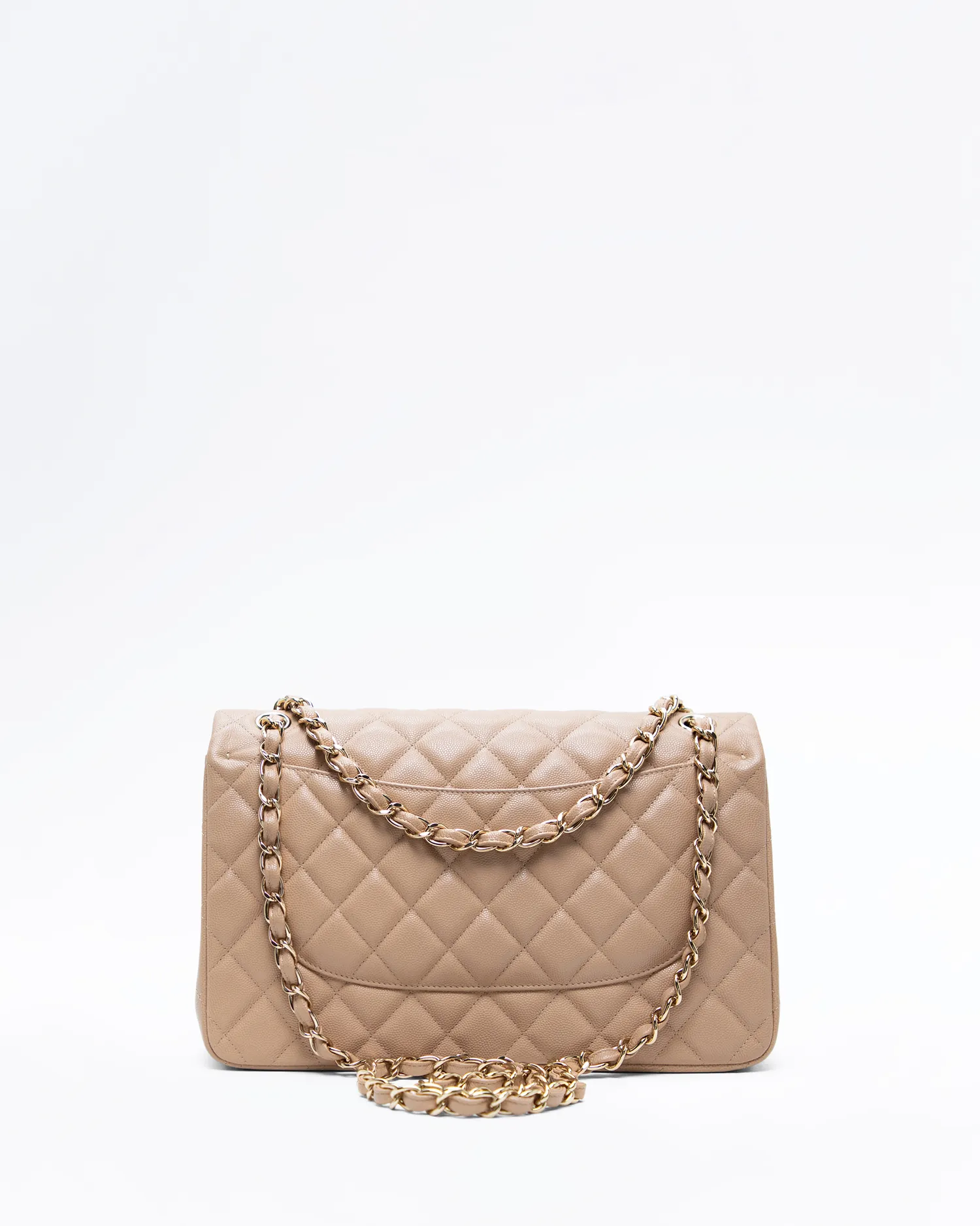 Caviar Quilted Large Classic Double Flap Bag