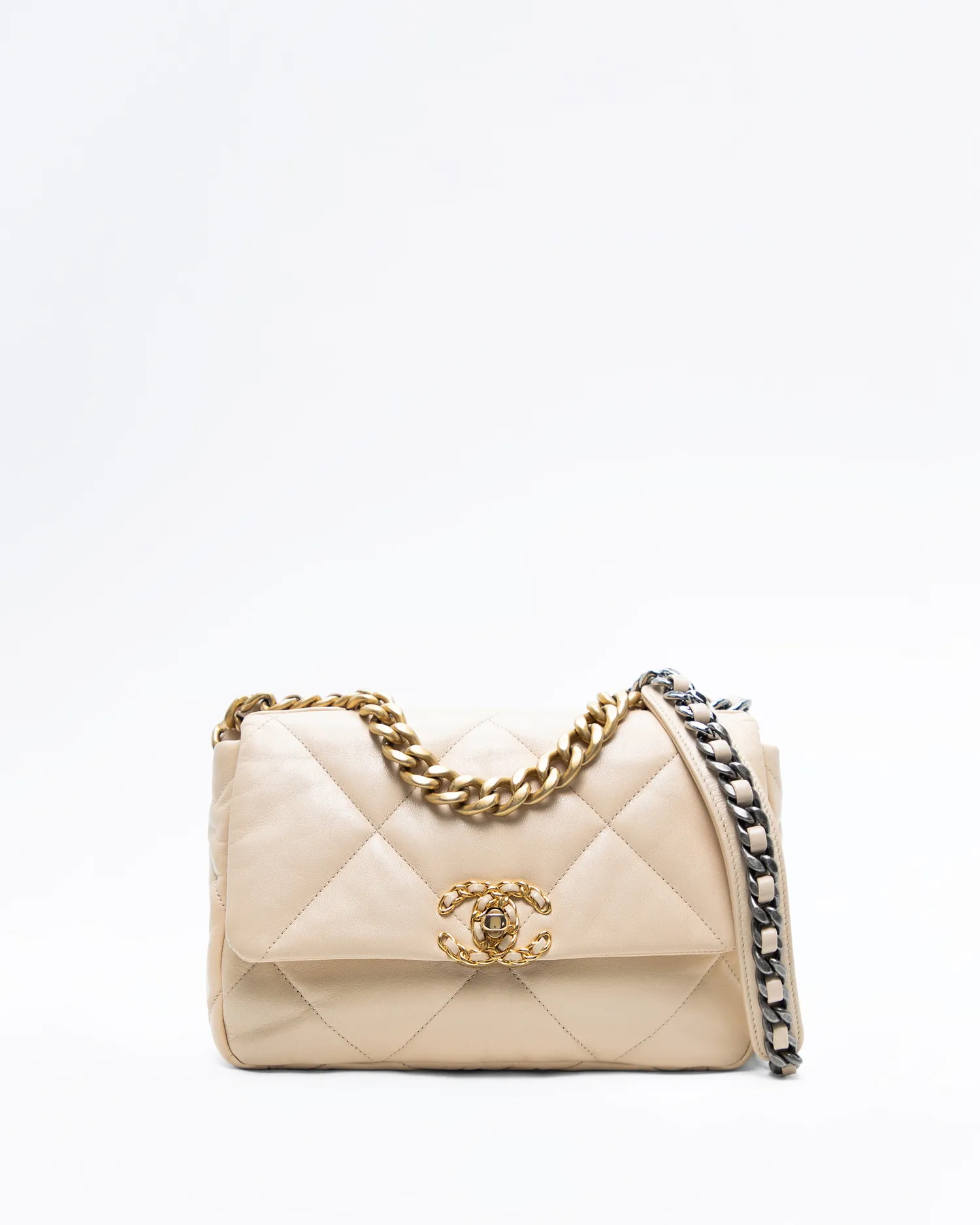 Quilted Chanel 19 Flap Bag