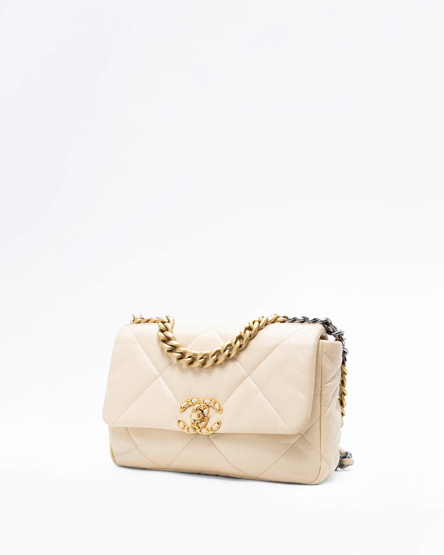 Quilted Chanel 19 Flap Bag