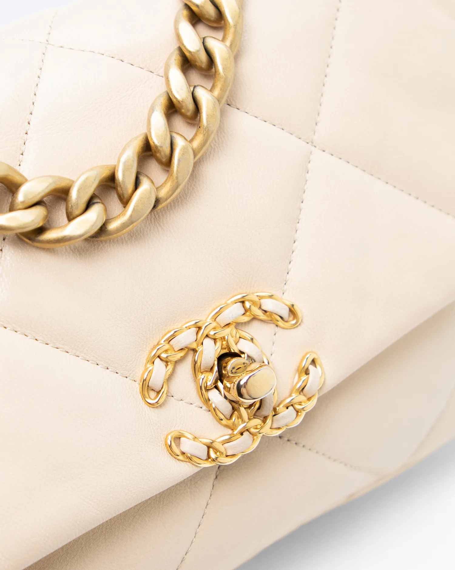 Quilted Chanel 19 Flap Bag