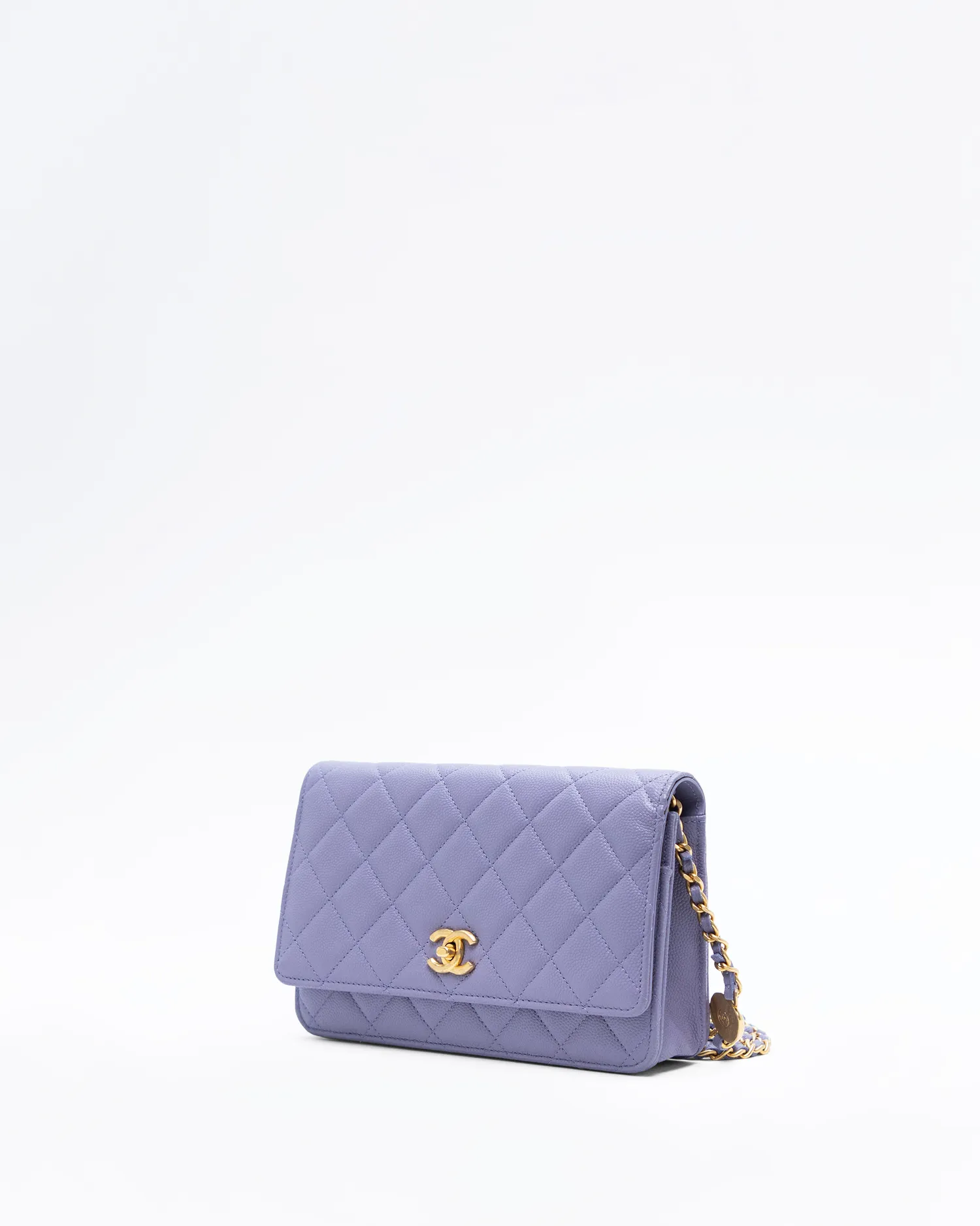 Caviar Medallions Wallet on a Chain