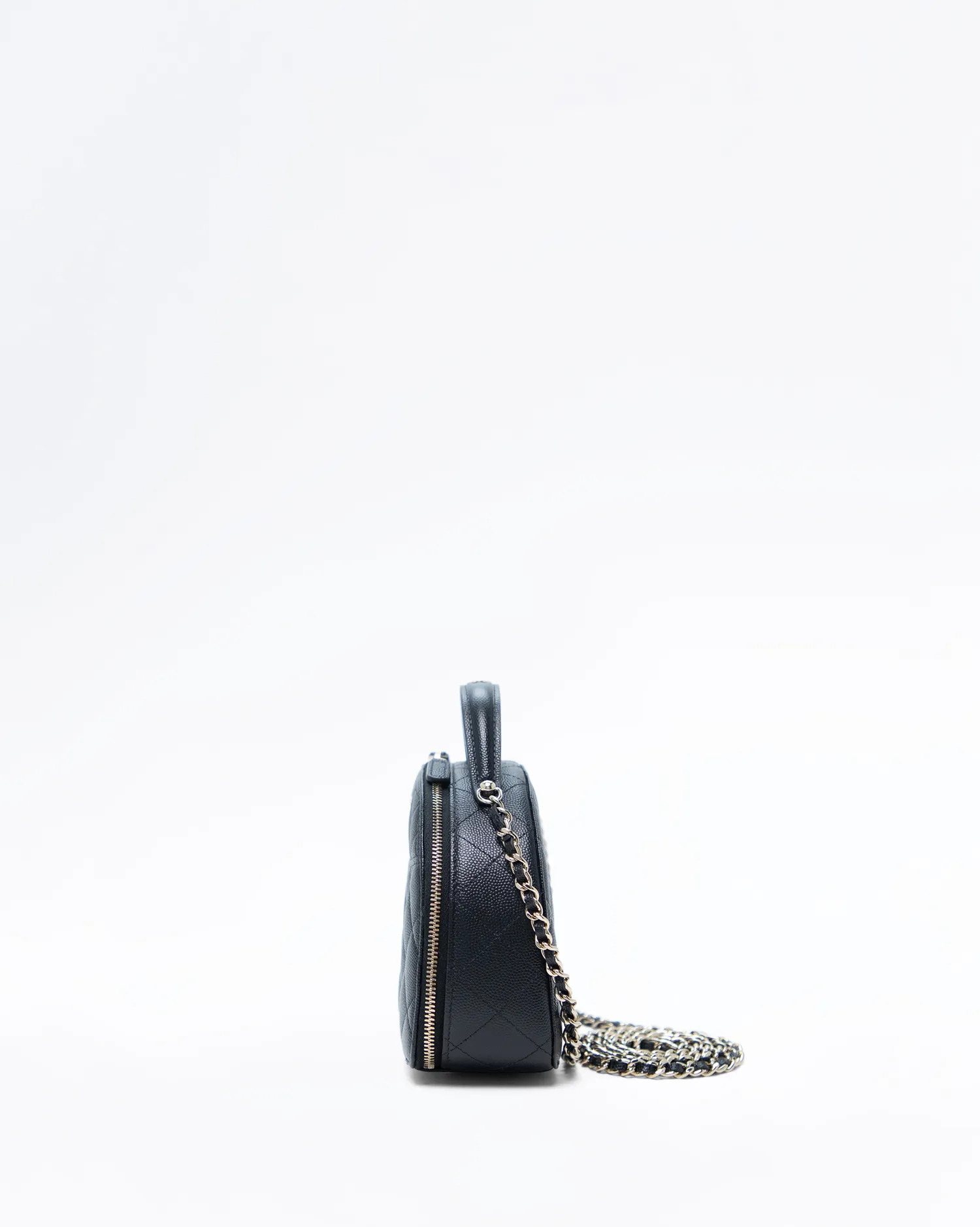 Caviar Round Vanity with Chain