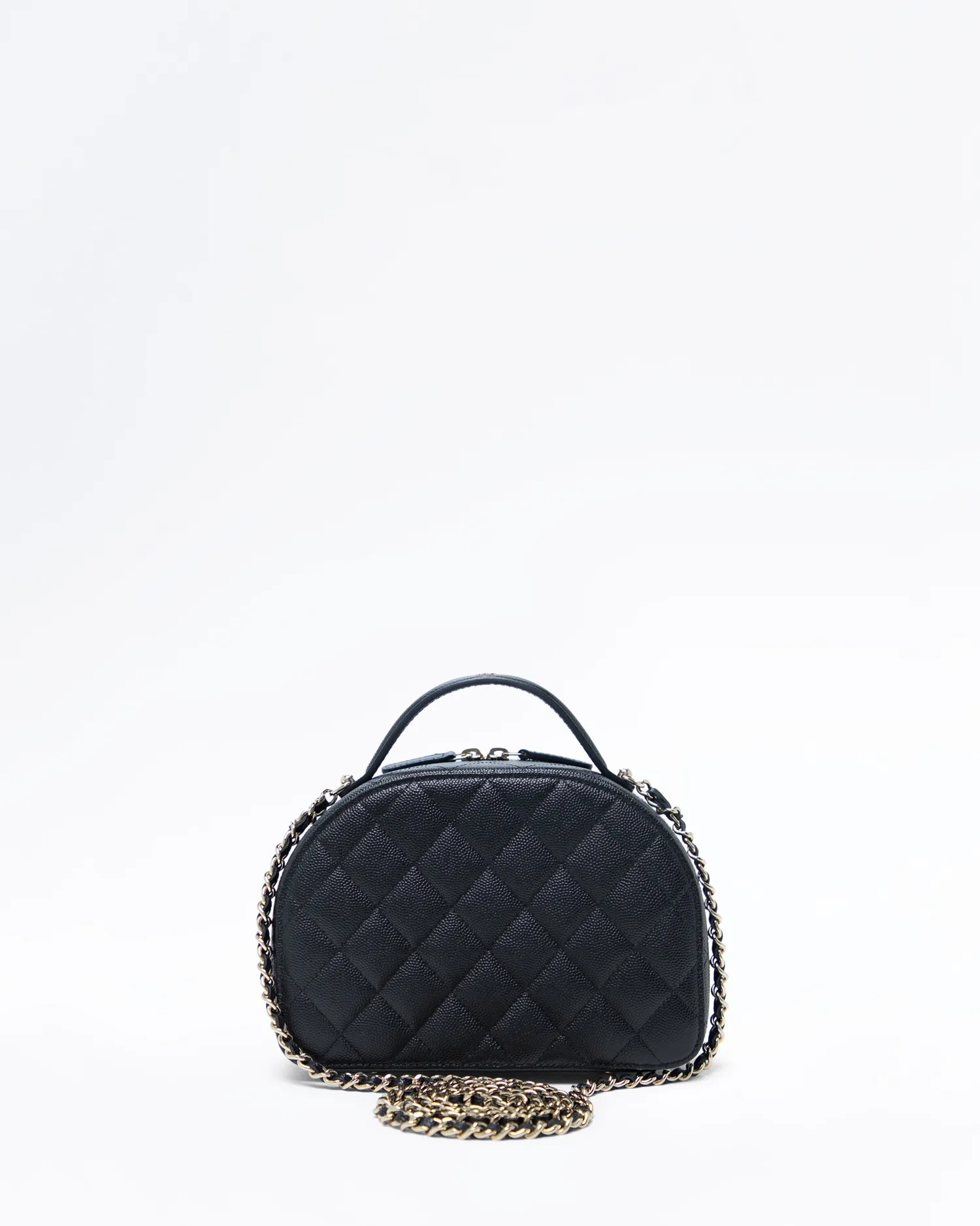 Caviar Round Vanity with Chain