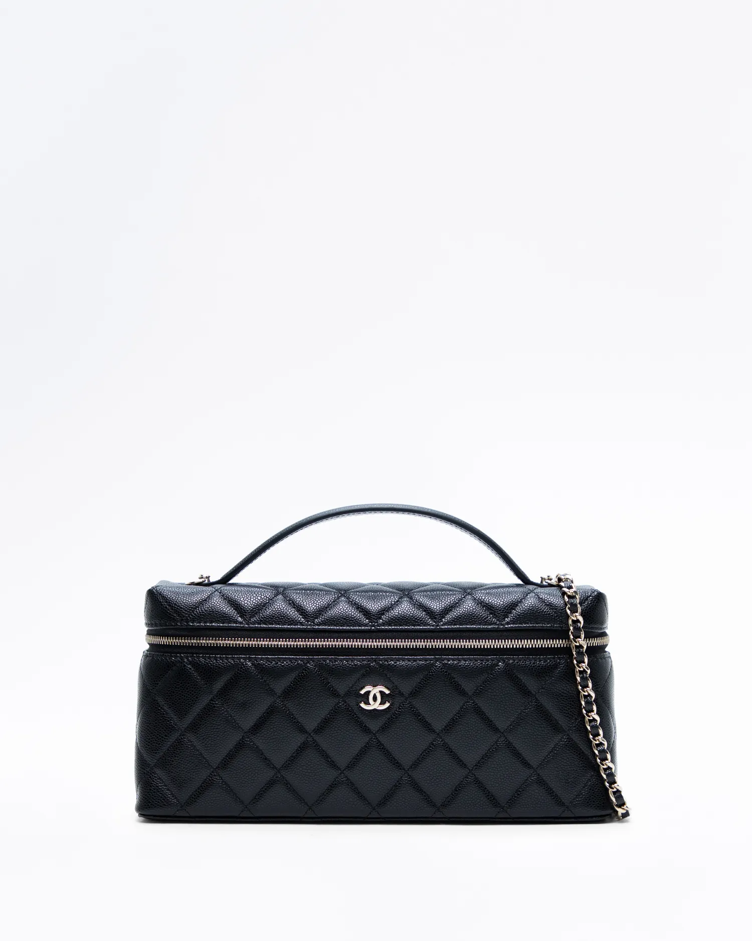 Caviar East West Slim Vanity with Chain